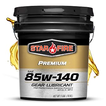 Starfire Premium Lubricants SAE 85W140 GL-5 Gear/Differential Oil-5 Gallon
