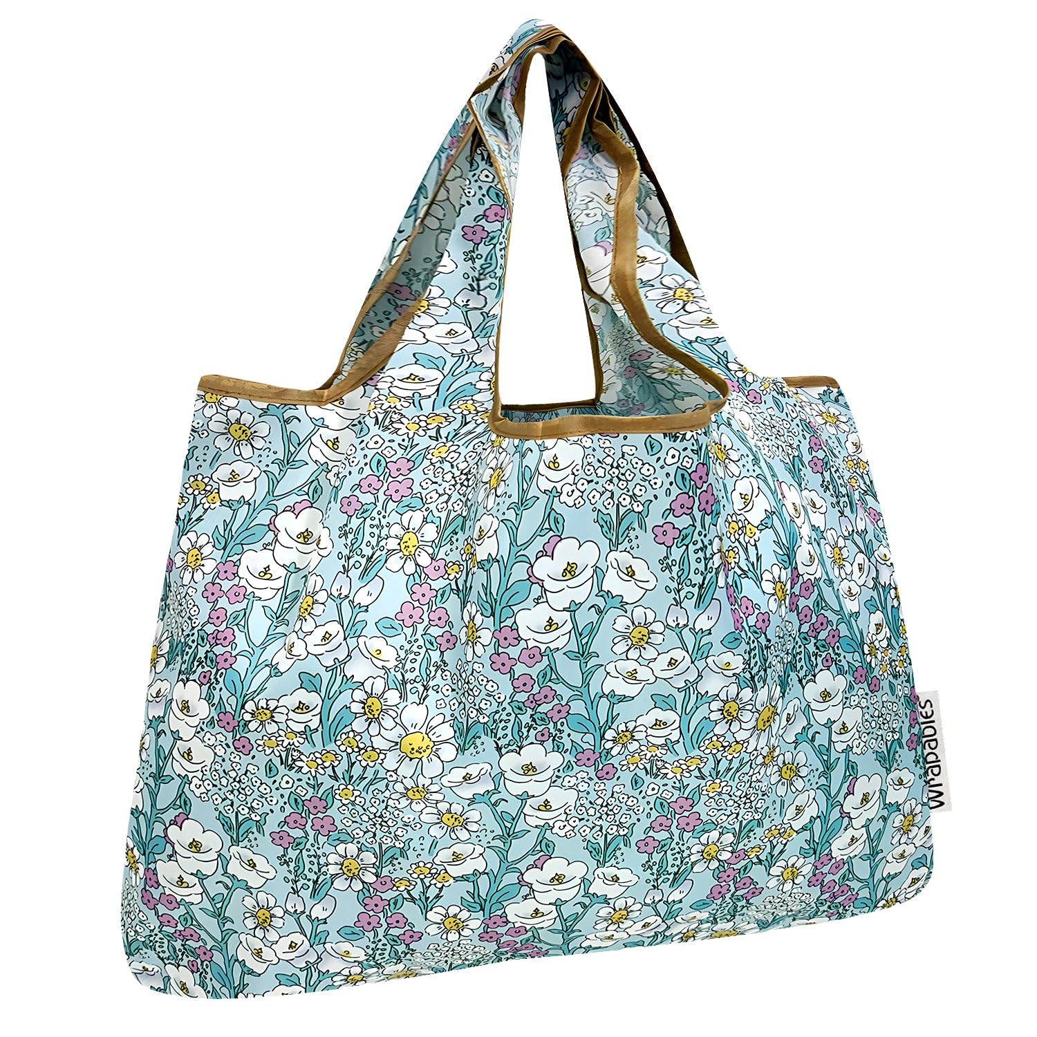 allydrew Large Foldable Tote Nylon Reusable Grocery Bags