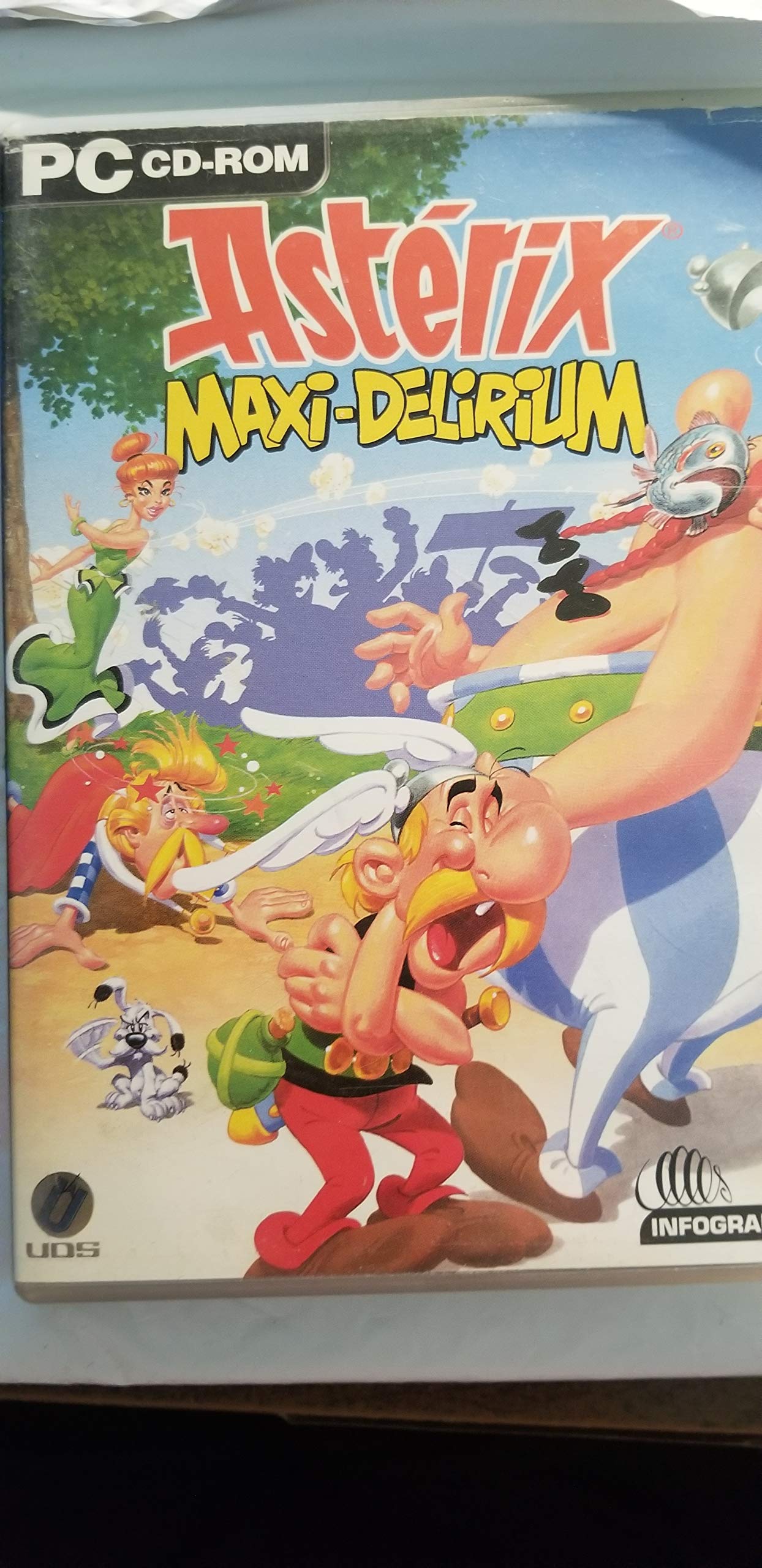 🎮 ASTERIX MAXI DELIRIUM – Jeu PC – Version Française Complète – Très Bon état – PEGI 3