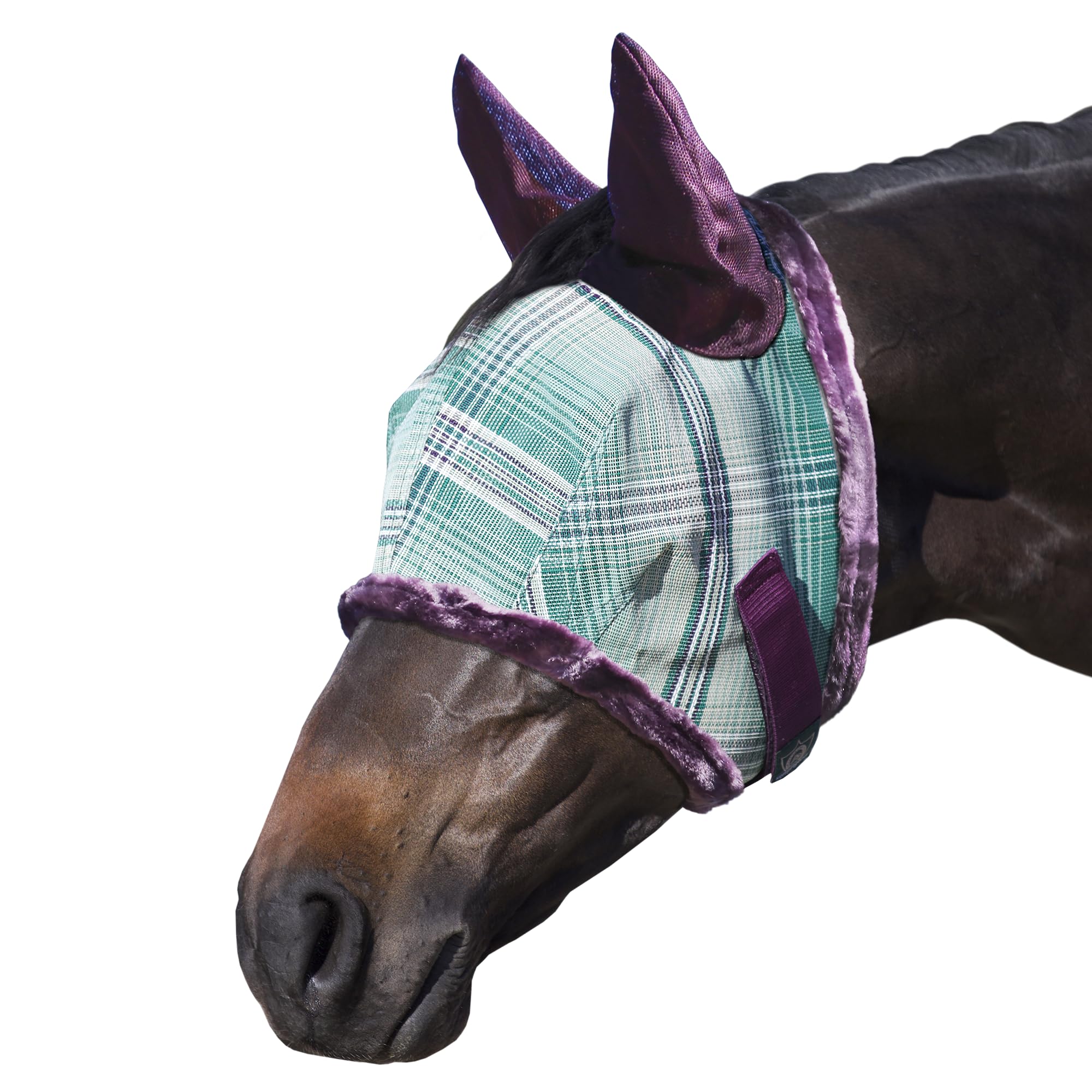 Kensington Fly Mask with Fleece Trim and Ears with Forelock Hole