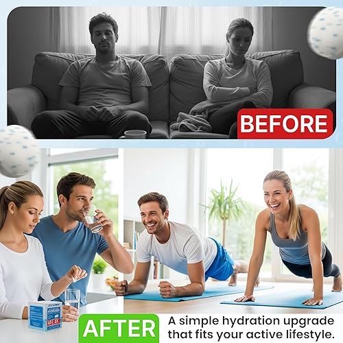 Miniatura 2 de Premium 63 unidades, tabletas de agua de hidrógeno con H2-12 PPM moleculares tabletas de hidrógeno para agua potable