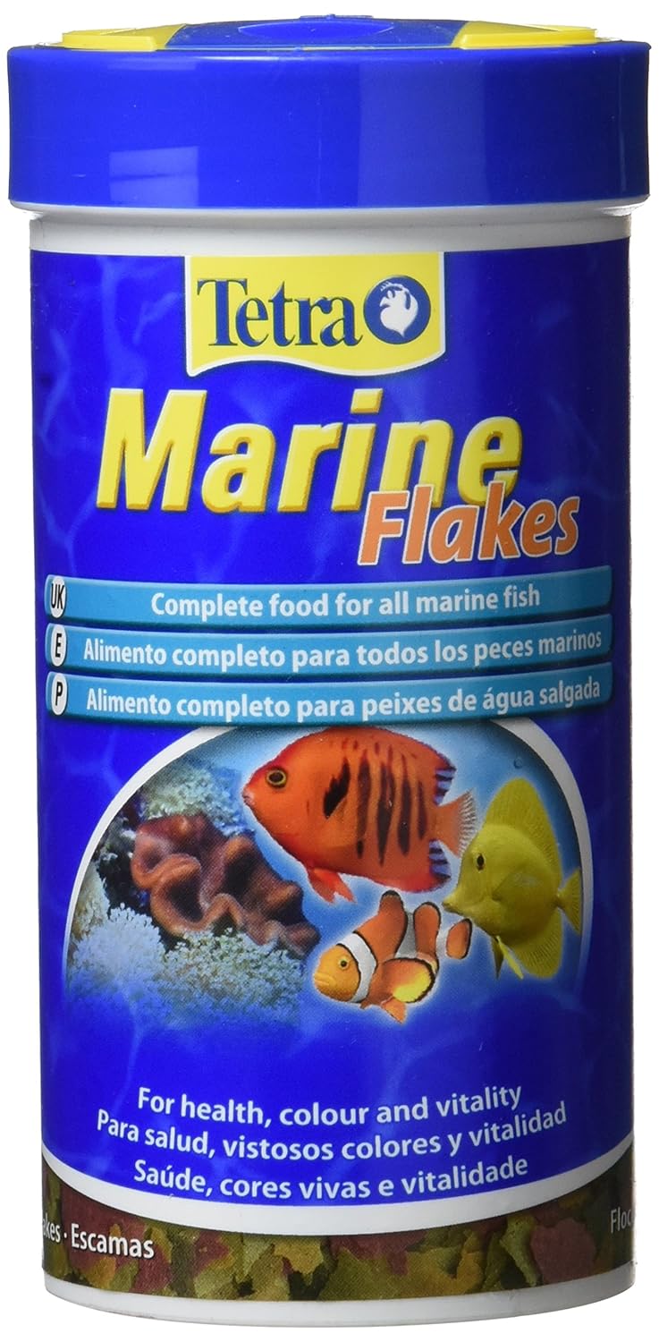 Tetra Marine Flakes 250ml / 52g Aquarium Fish Food Amazon.in Pet