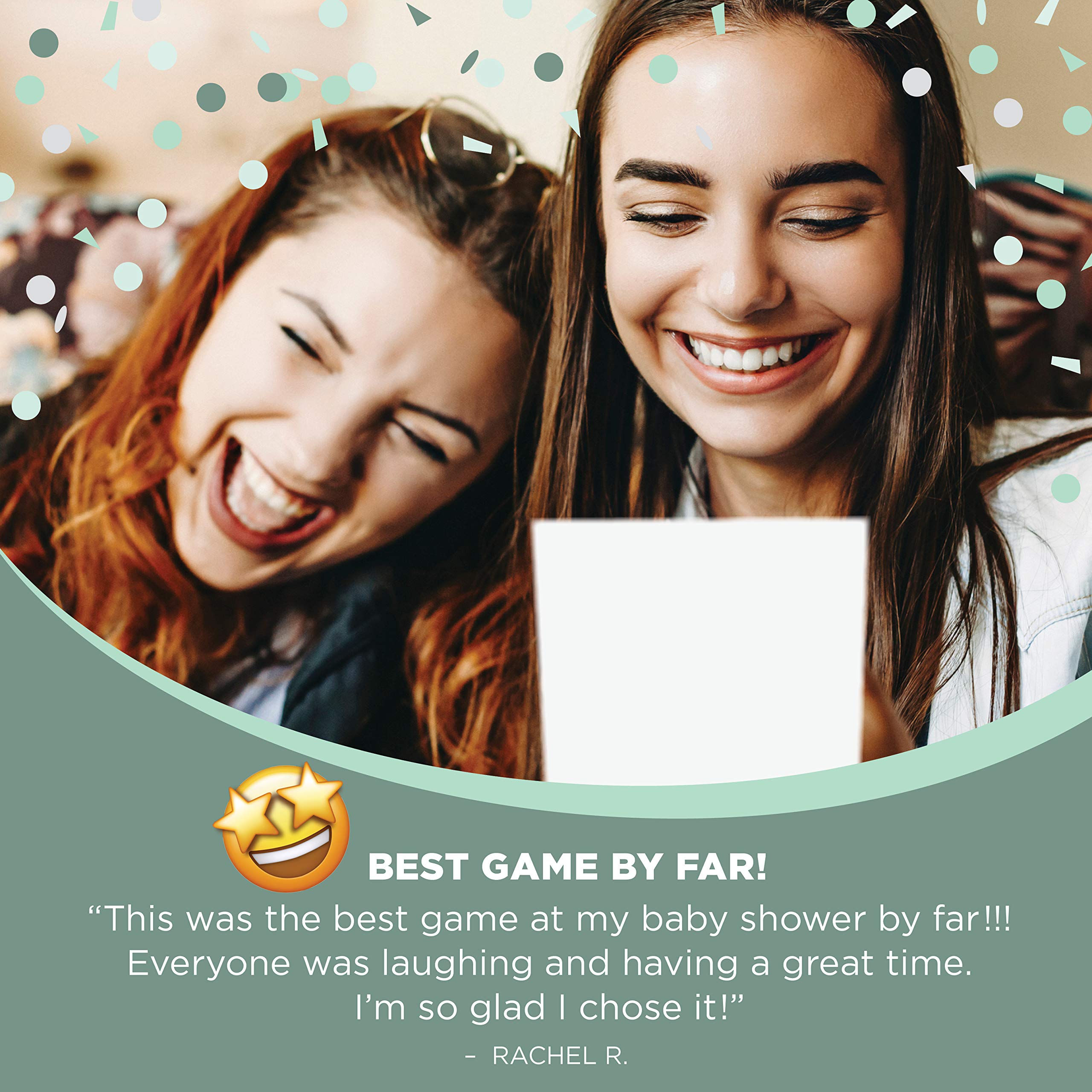 Baby Shower Games 33 Raffle Cards Party Hearty Poopie Emoji Scratch