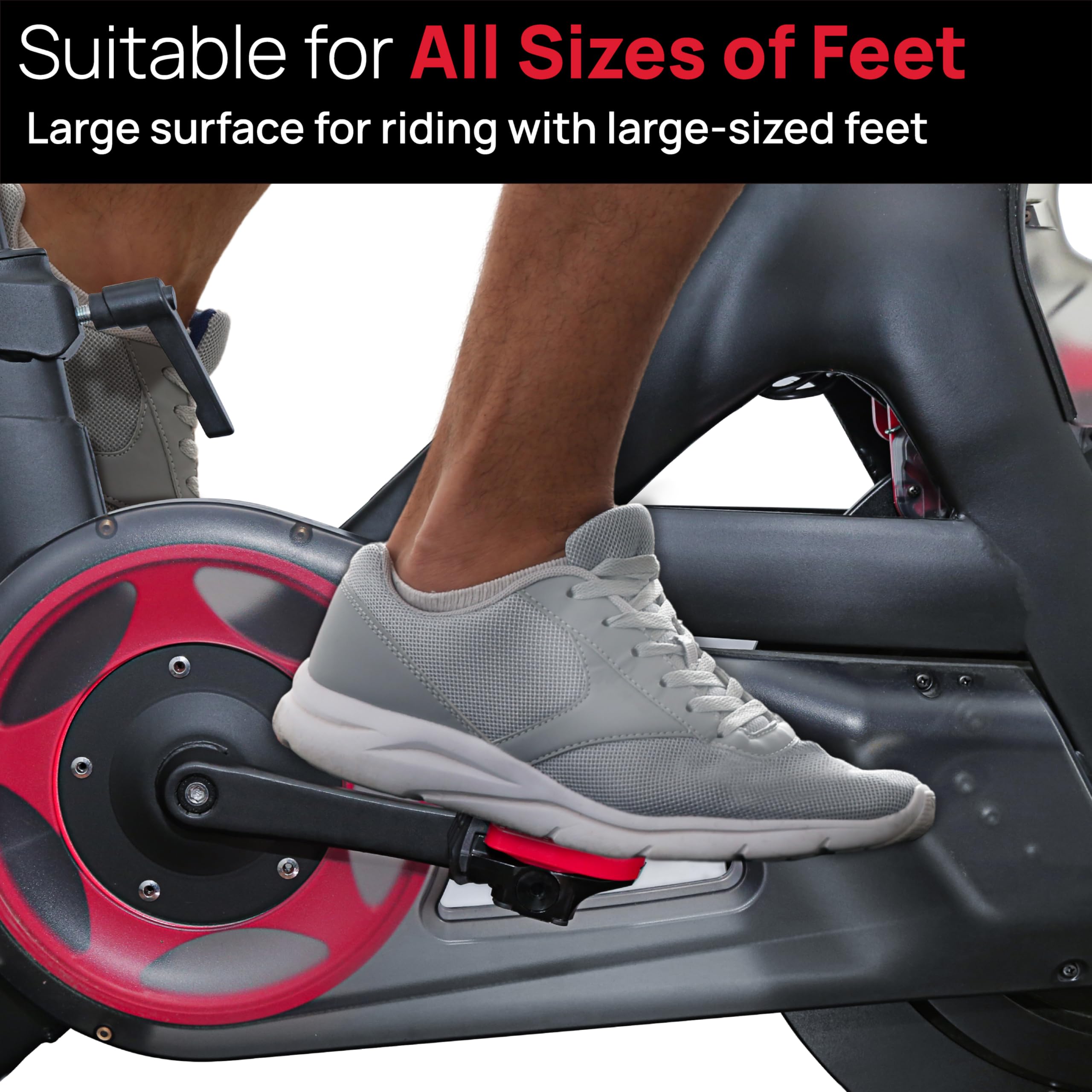 Pedals for Regular Shoes Compatible with Peloton Bike & Bike Plus, Bike Seat Cushion Compatible with Peloton Bike & Bike+ : Sports & Outdoors