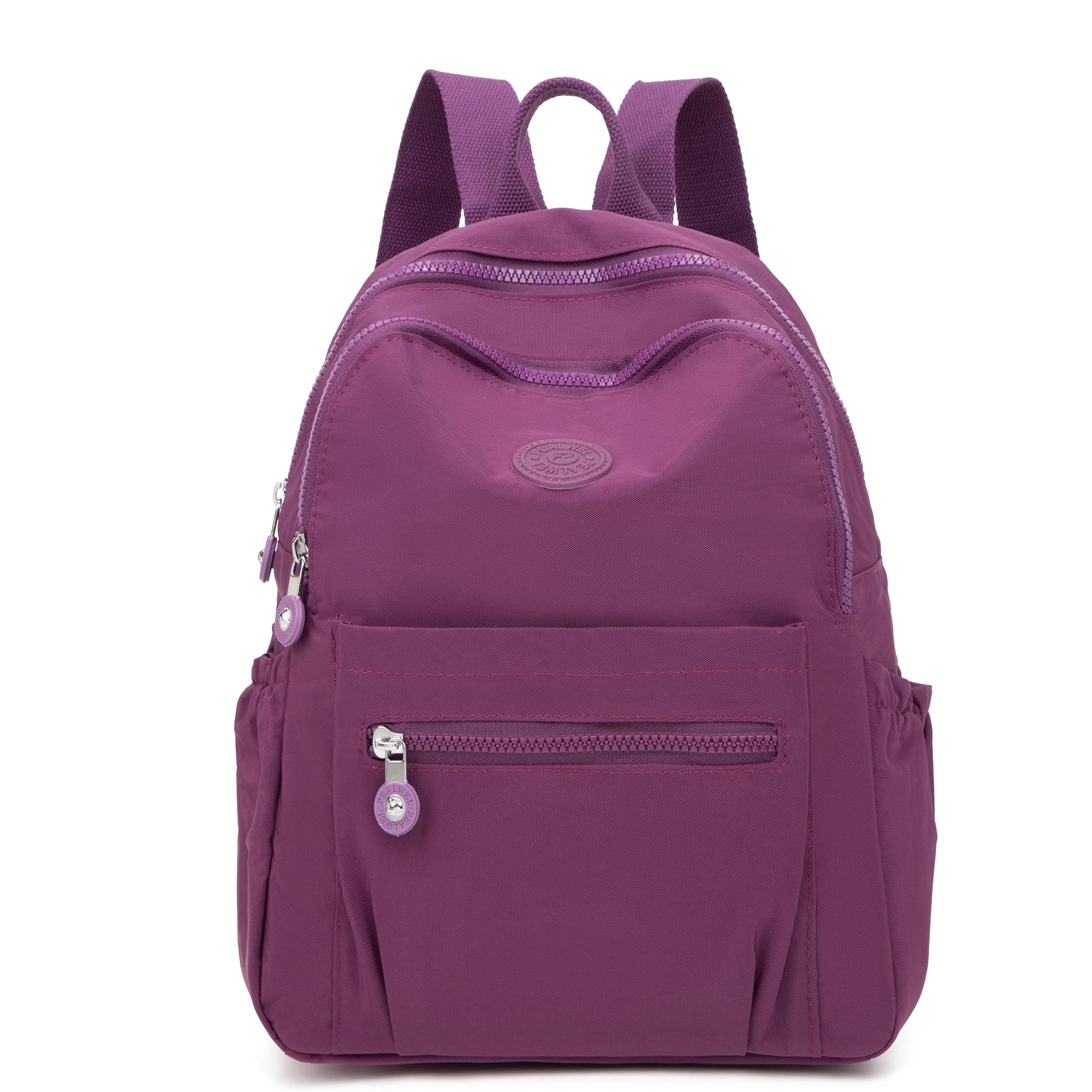 Pealwelmini Backpack Purse For Women Small Nylon Backpacks For