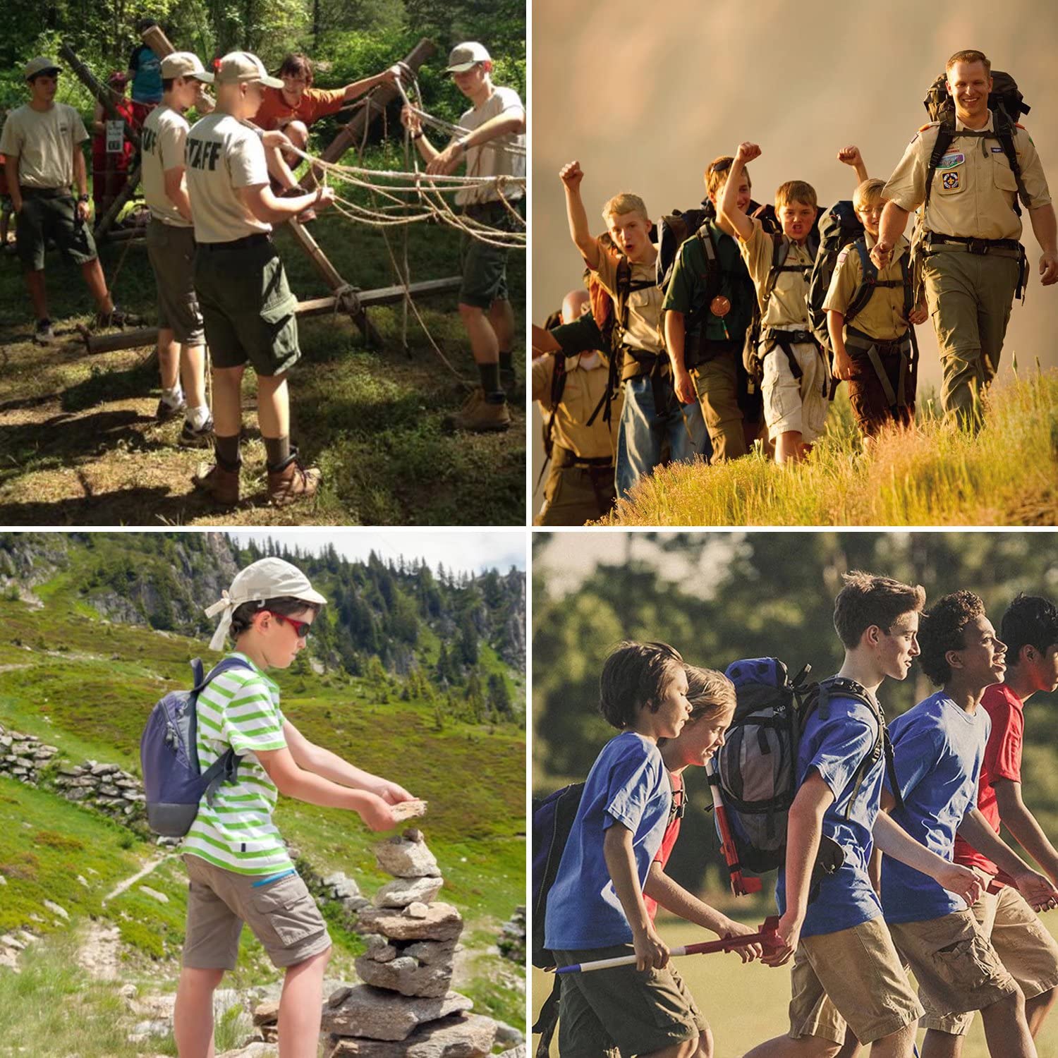 FLYGAGA Kinder Outdoorhose Wanderhose Zip Off Hose abnehmbare hosebeine Shorts Trekkinghose Unisex Jugend Mädchen Sommer mit Gürtel Schnelltrocknend Atmungsaktiv