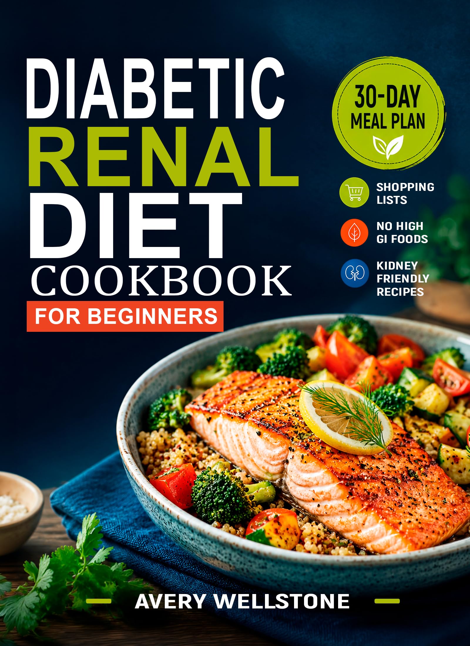 Diabetic Renal Diet Cookbook for Beginners