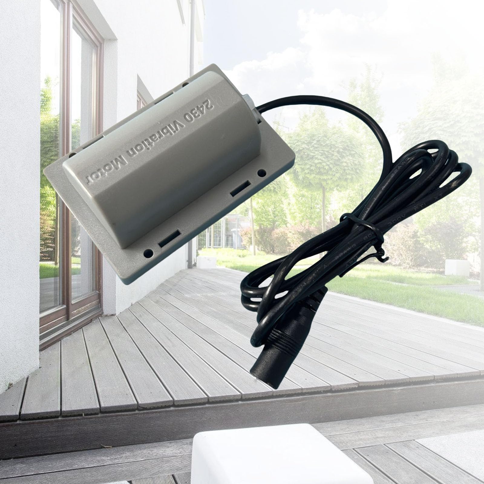Piccolo motore vibrante da 12 V impermeabile progetta motore ABS potente motore vibrante aggiornamenti per sedie da massaggio e cuscini