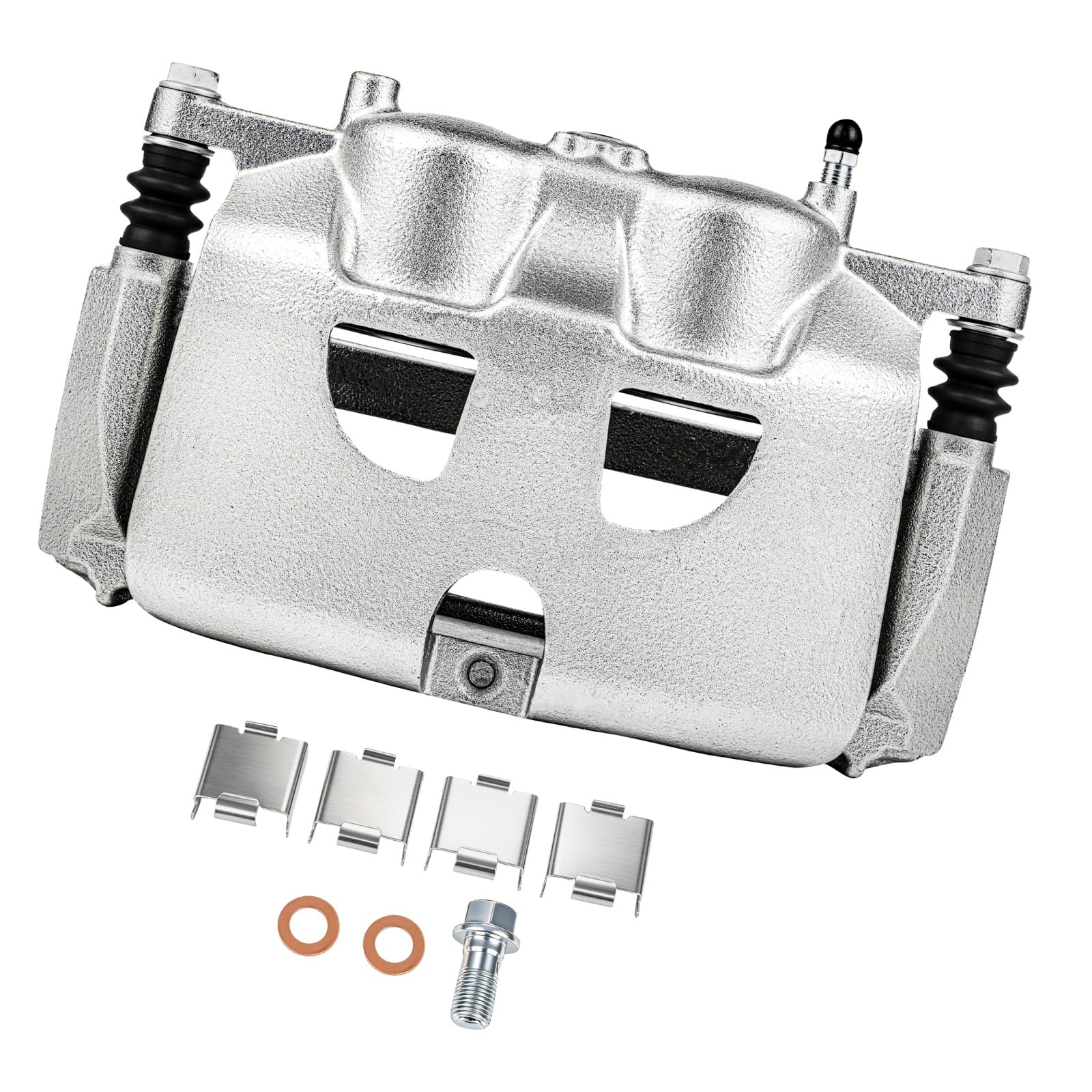 cciyu Front Right Disc Brake Caliper Assembly w/Bracket 18B5404 For Ford