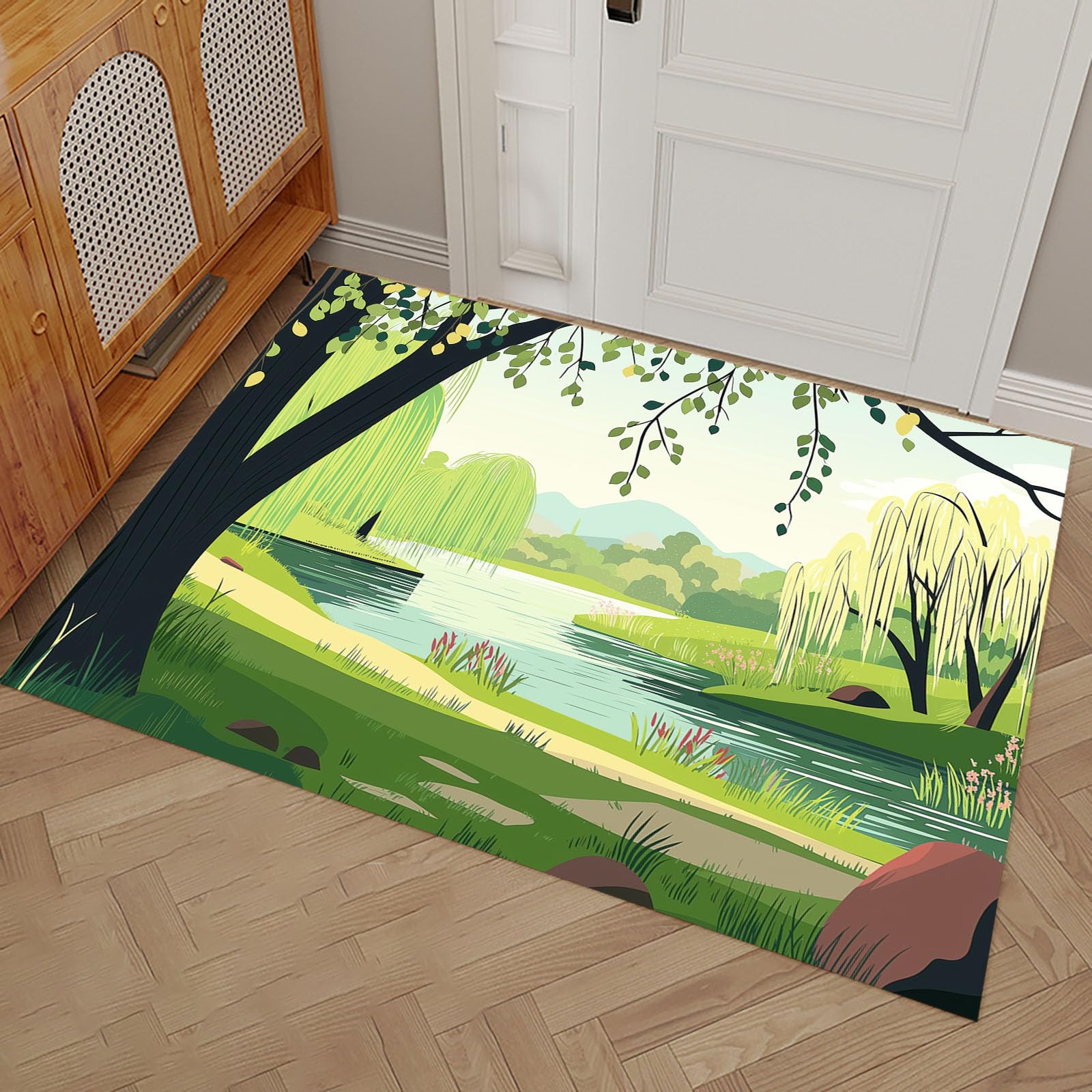 Tapis d'entrée vintage pour sublimer votre couloir et chambre