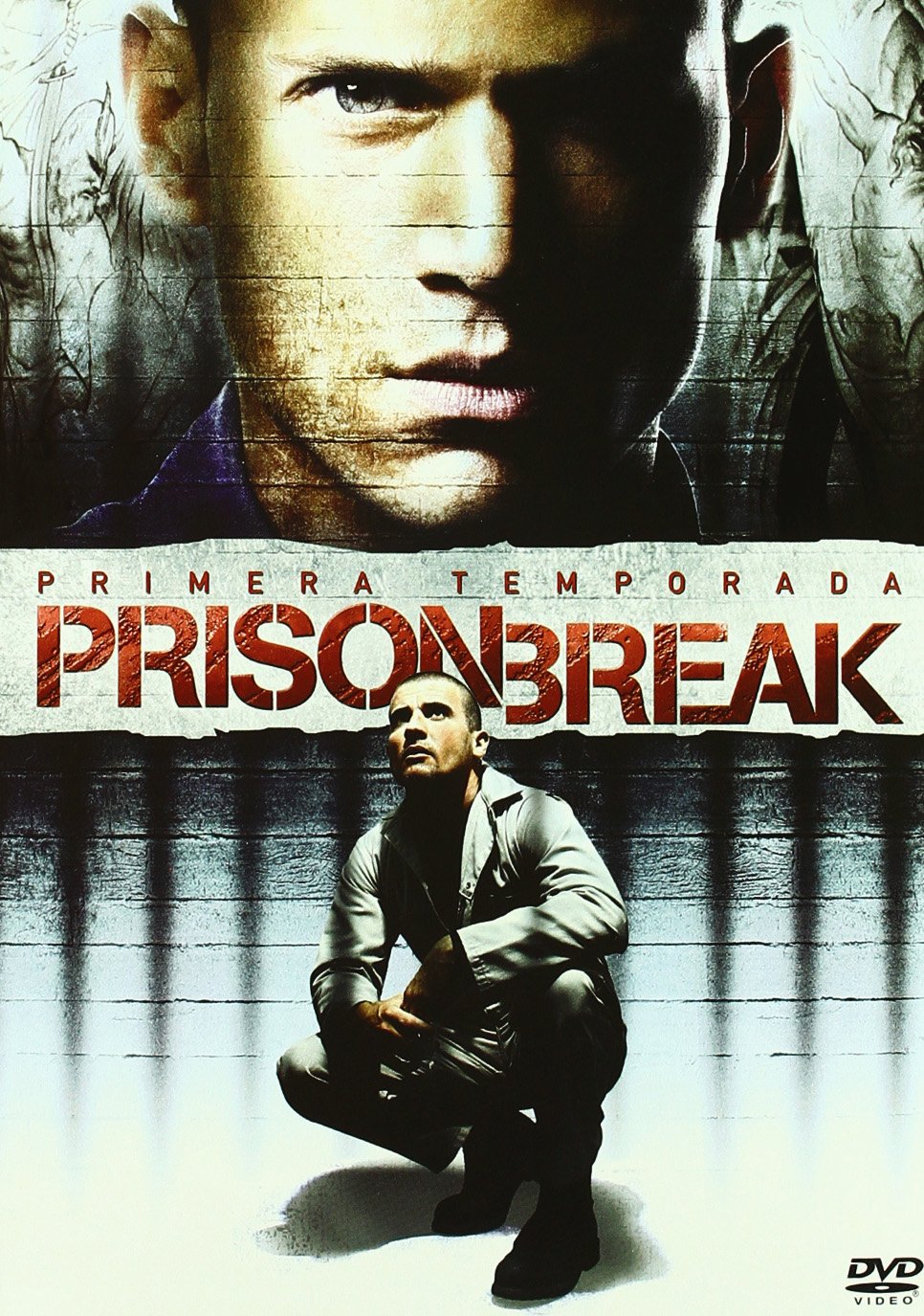 DVD de Prison Break T1 con 6 discos de la primera temporada de la serie de televisión