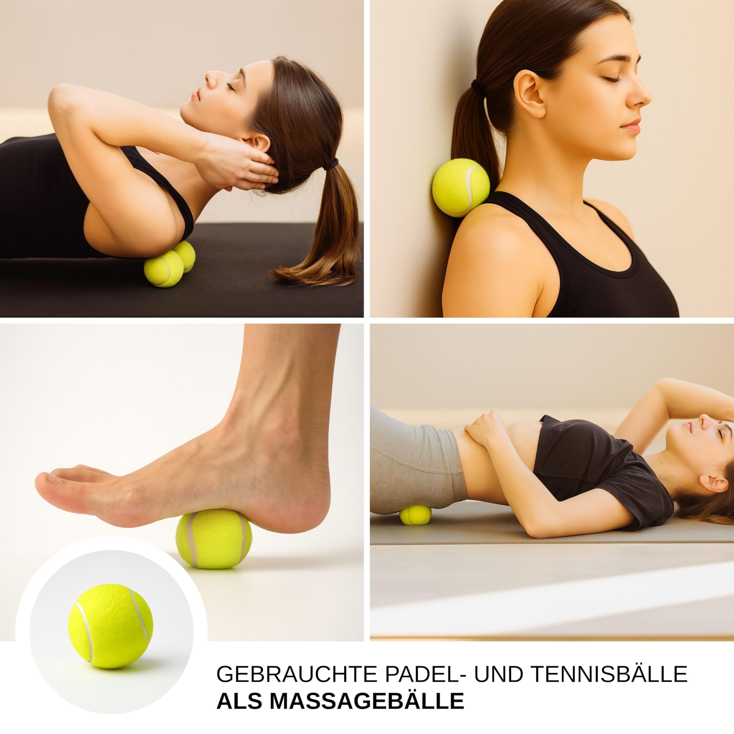 Recycelte Padel Tennis Bälle – Padelbälle für Training, Spiel & Hunde