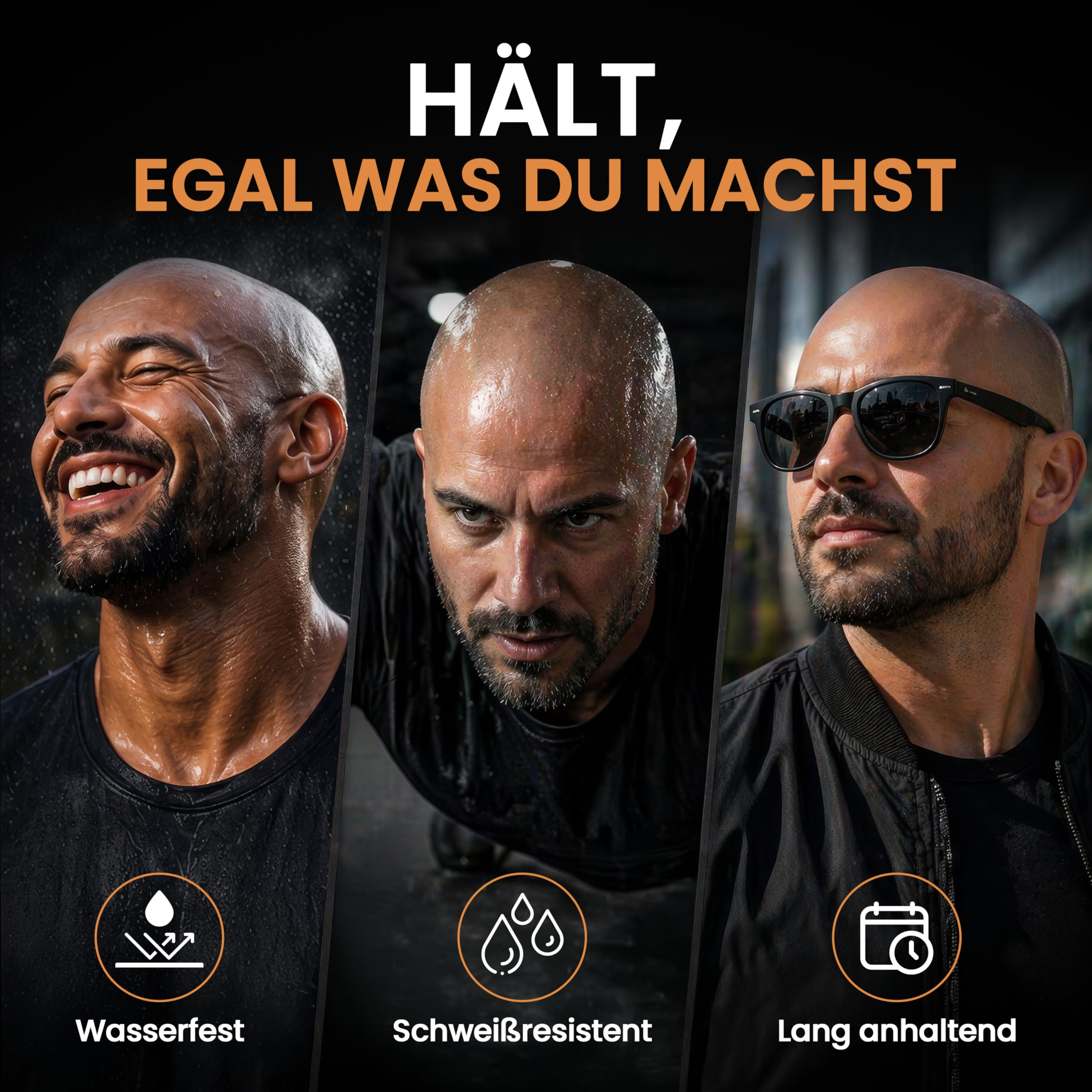 2.0 | Glatzenpflege matt | Anti-Shine | Pflegende Glatzencreme | Kopfhaut Pflege mattierend | Feuchtigkeitsspendend | Ideal bei Haarpigmentierung (SMP) | 74g