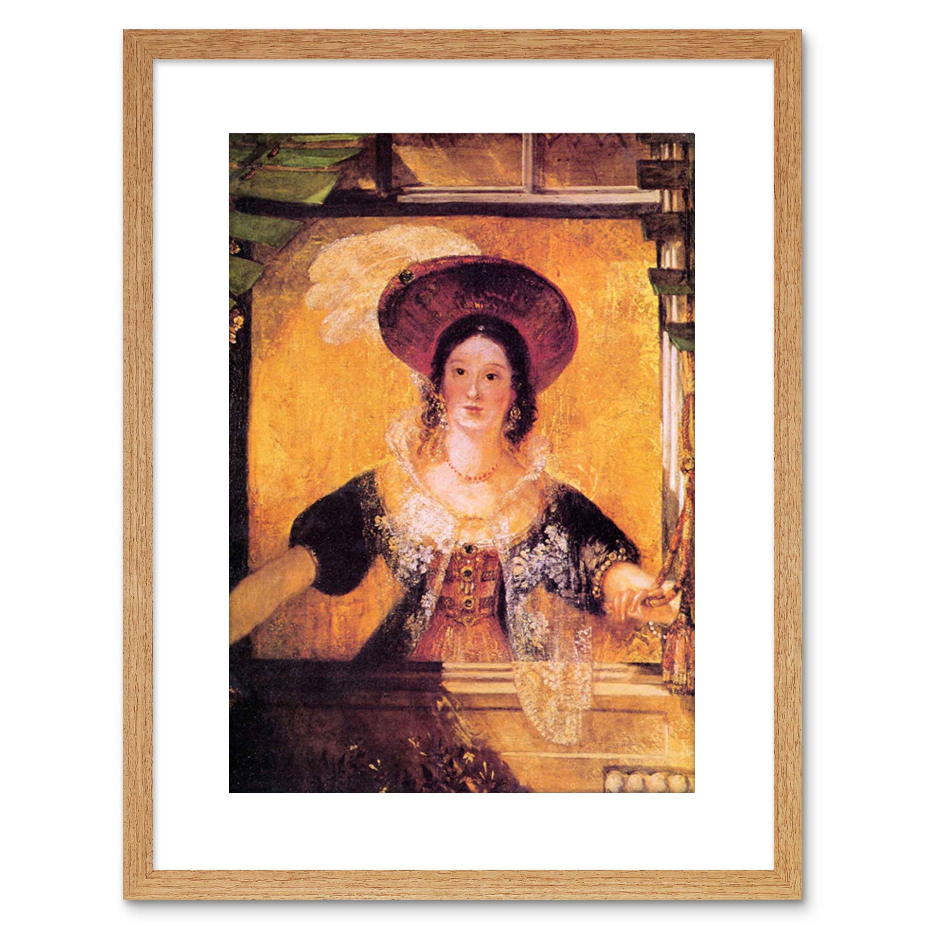 Wee Blue Coo PAINTING TURNER JESSICA OLD MASTER FRAMED PICTURE ART PRINT F97X9572