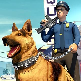 Cão de polícia caçar cidade crime crime metro 3d: polícias vs ladrões escapar missão de sobrevivência simulador de aventura jogos grátis para crianças 2018