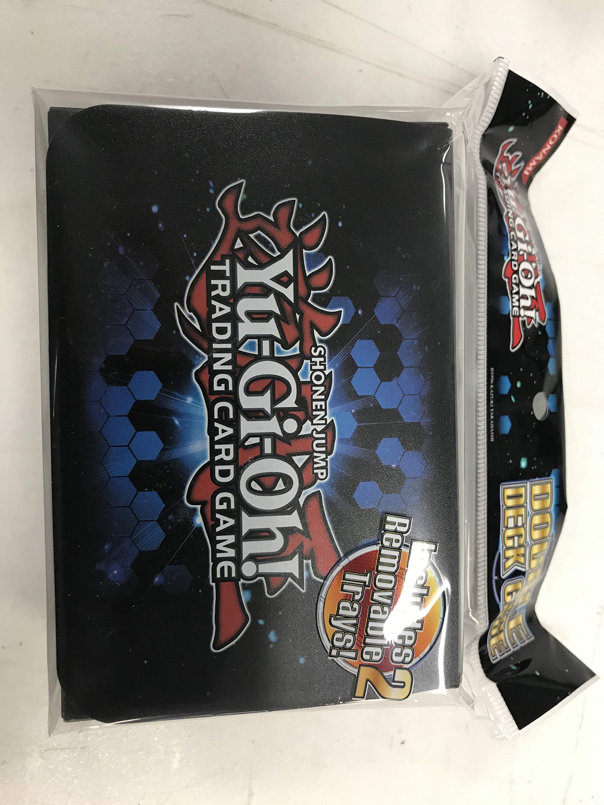 Konami Yugioh Card Game Storage Blue Dual Double Deck Box : Amazon.ae: Toys