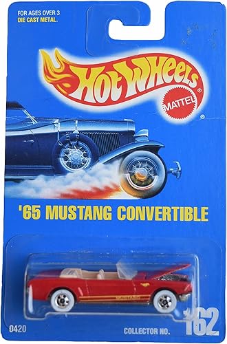 Hot Wheels Mustang Convertible '65 - Tarjeta All Blue 162 disponible en Yaxa Costa Rica