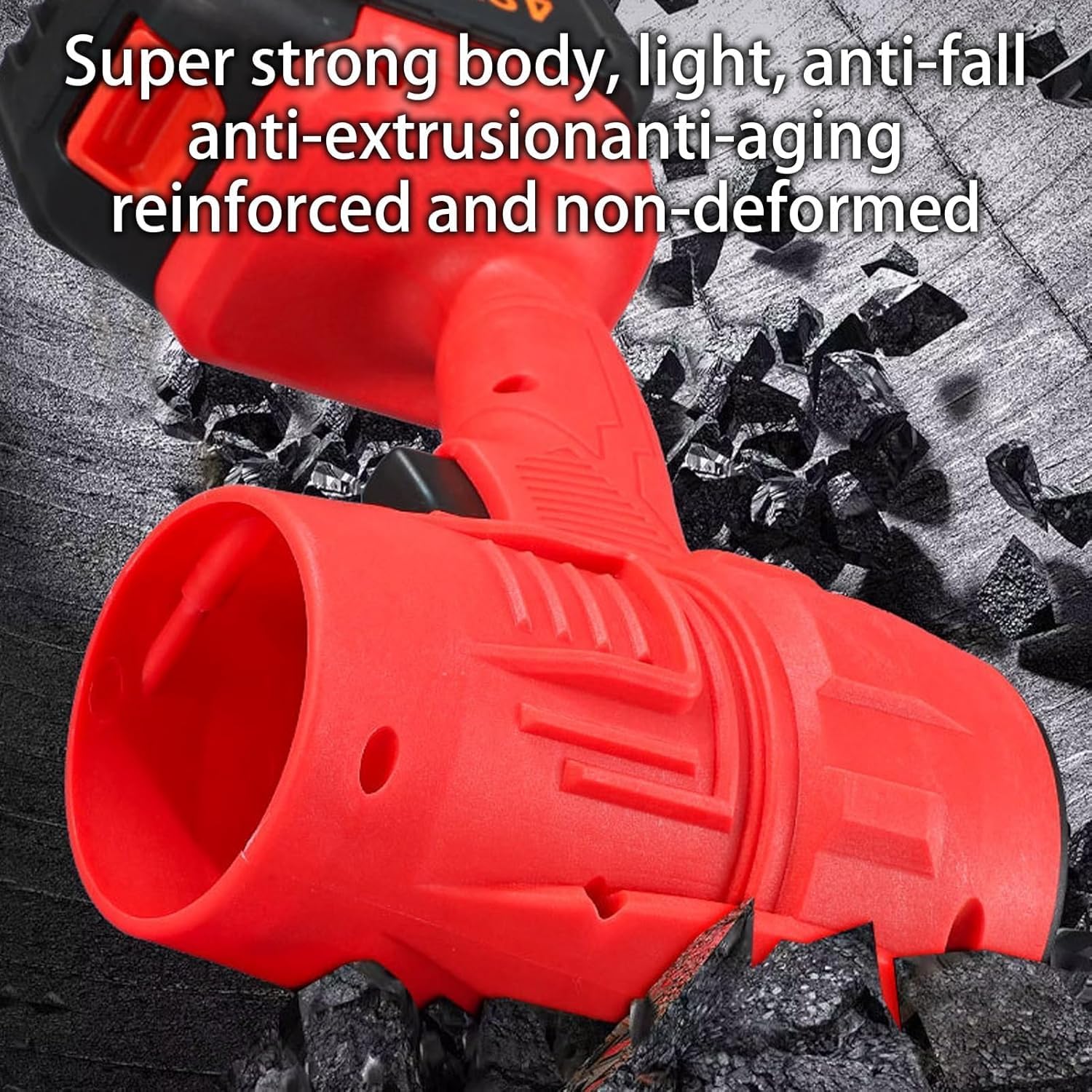 Yiicoong Cordless Blower, Yiicoong Super Powerful Cordless Blower, Turbo Jet Blower, Cord-Less Turbo Super Power Air Duster, Handheld Leaf Blowers for Yard and Car Cleaning (Black-2 Battery) - Image 4