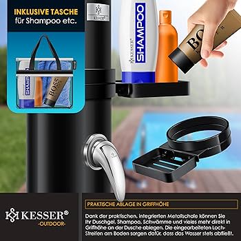 Kesser Solardusche: Die ultimative Erfrischung für Ihren Garten