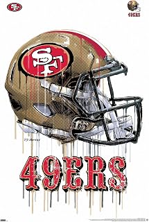 Trends International NFL San Francisco 49ers - Drip Helmet 20 Wall Poster, RP19353