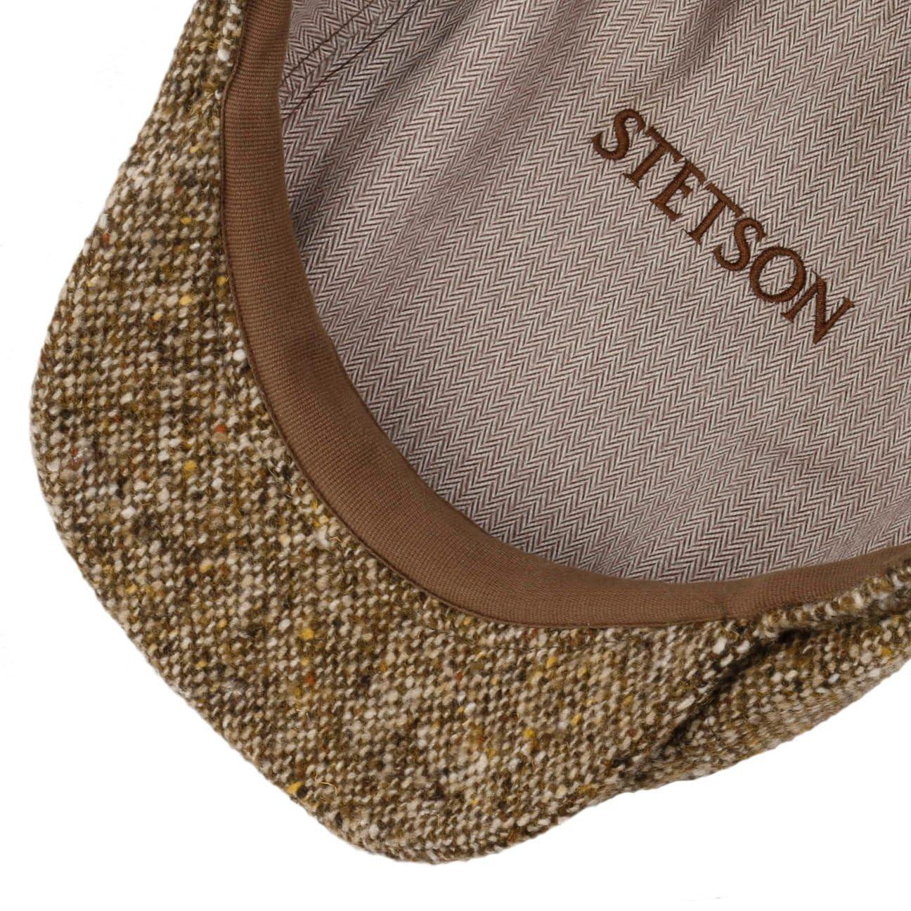 Stetson Brooklin Donegal Gorra Gatsby de Lana Hecho en UE Hombre Otono Invierno