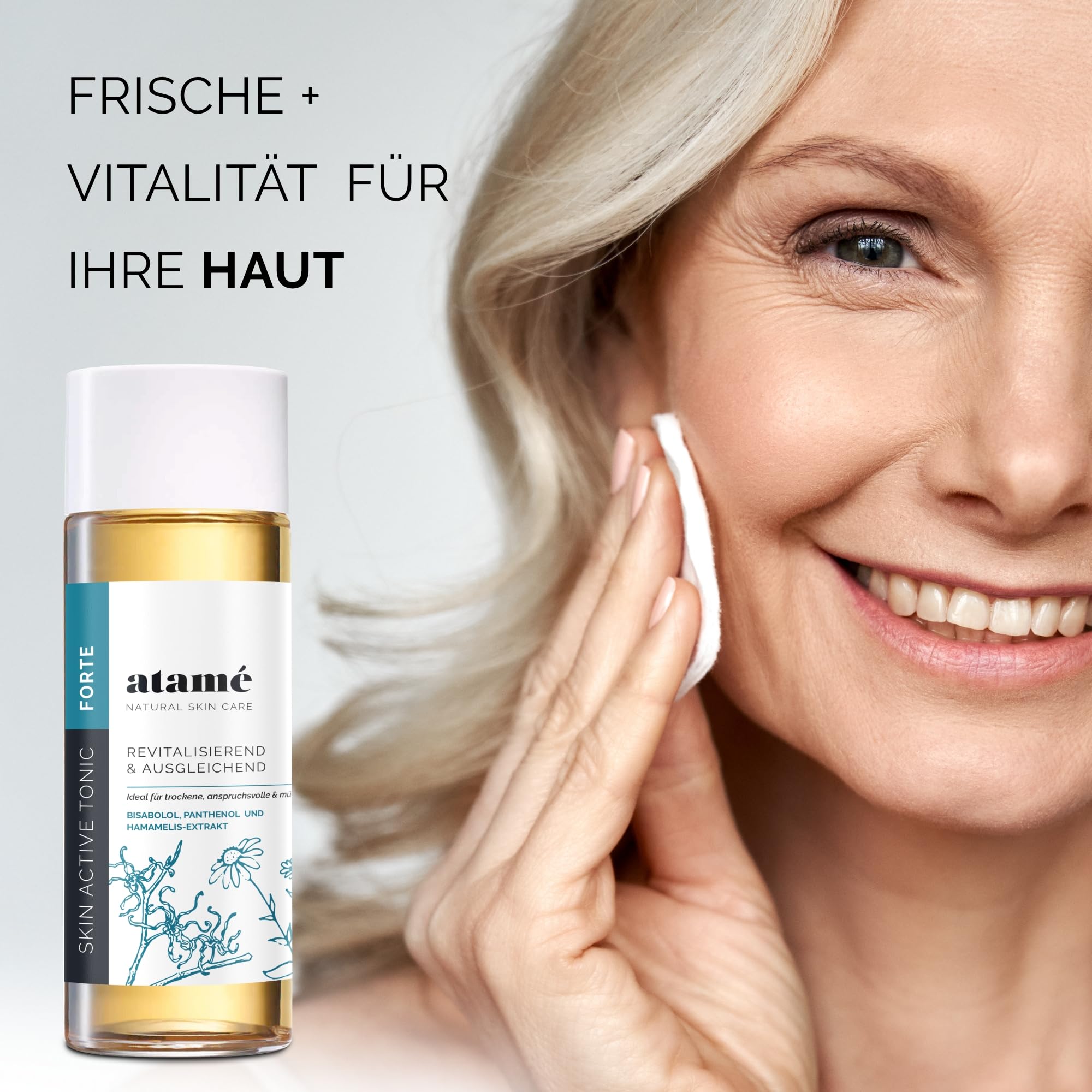 Tonic für trockene Haut – Intensiv feuchtigkeitsspendendes Gesichtswasser mit Hyaluron & wertvollen Pflanzenextrakten, schützt vor Trockenheit & pflegt tiefenwirksam, 250 ml
