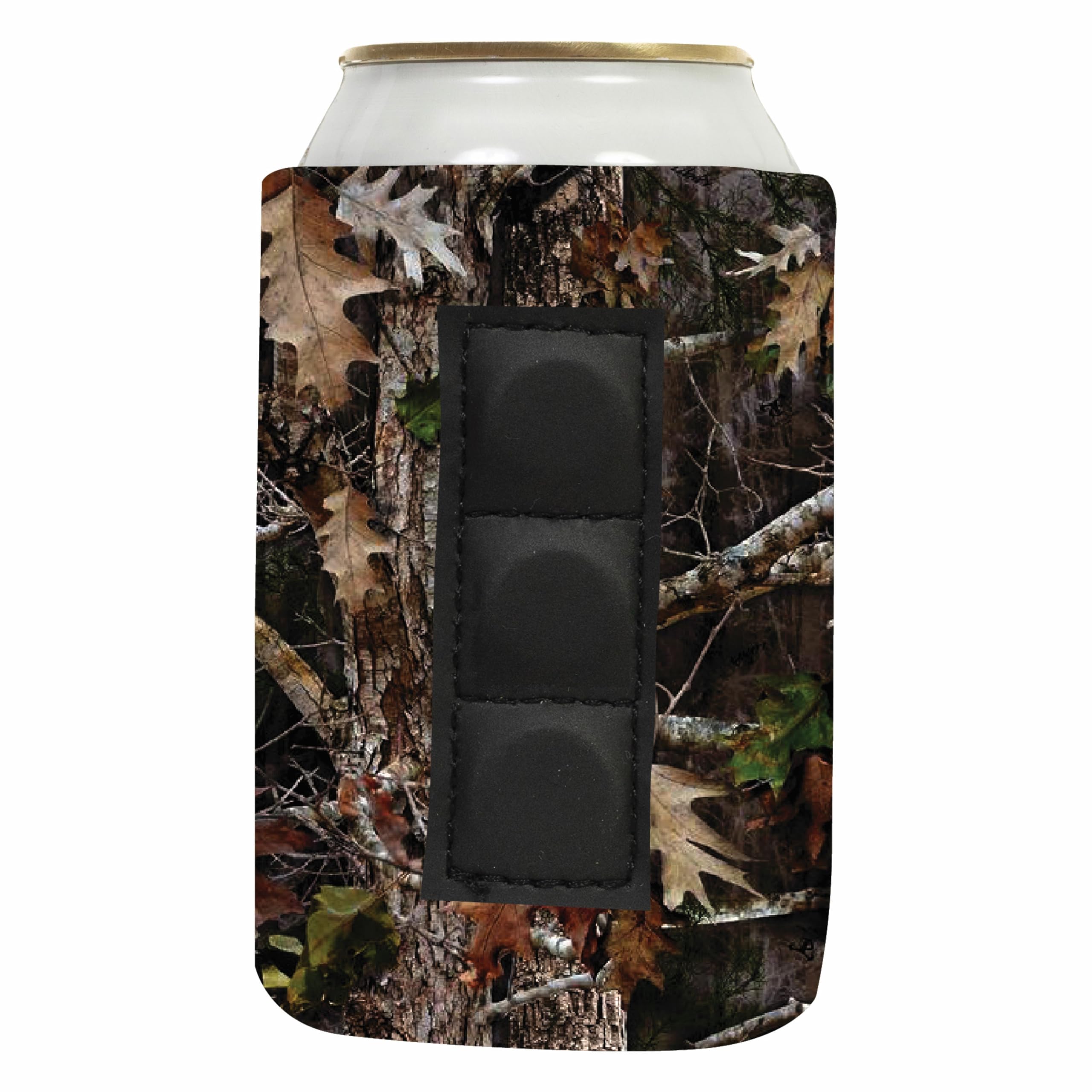 QualityPerfection Magnetic Can Cooler Sleeves (3 Magnets) Strong, 1 Unit Reliable Magnetic Holder 4mm Neoprene Thickness 12 oz heavy-duty magnets vs 2 Magnets Industry Standard (Camo Forest)