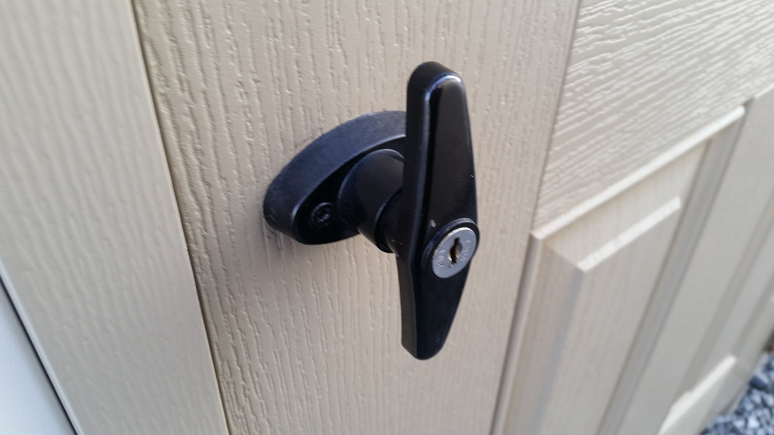 Buy Keyed Alike Pair of Shed Door THandle Locks 41/2" Stem Length