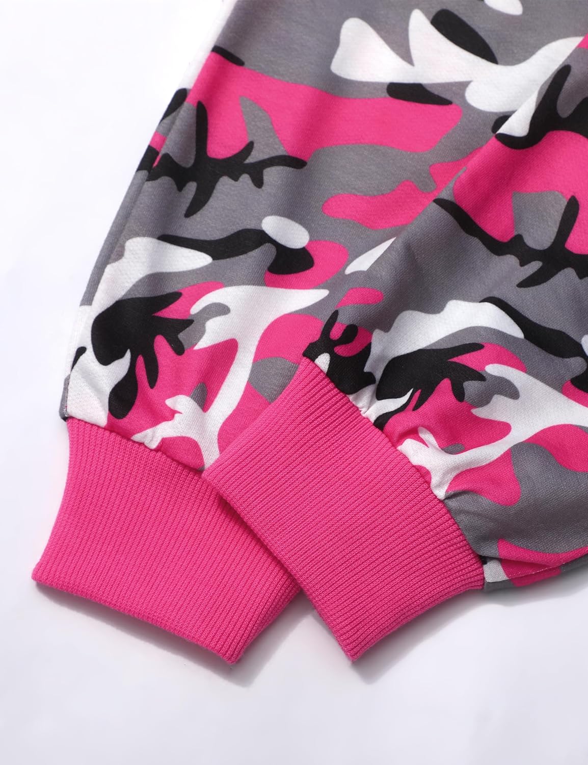 AGAPENG Toddler Baby Girl Clothes Cute Graphic Long Sleeve Sweatshirt Camouflage Pants Sweatsuit Infant Fall Winter Outfits - Image 7