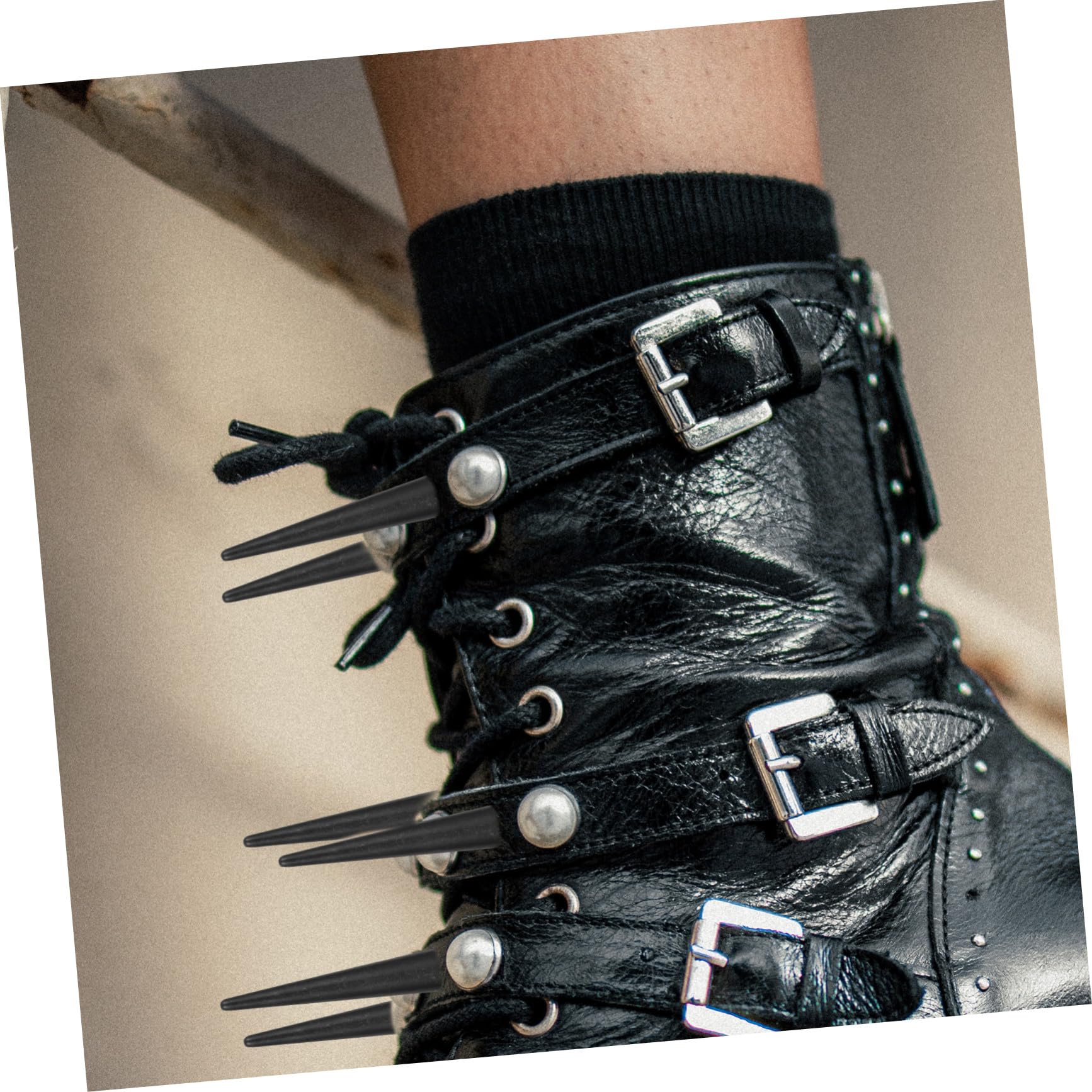 SOIMISS Kit de Remaches Punk 30piezas Metálicos para Ropa y Zapatos
