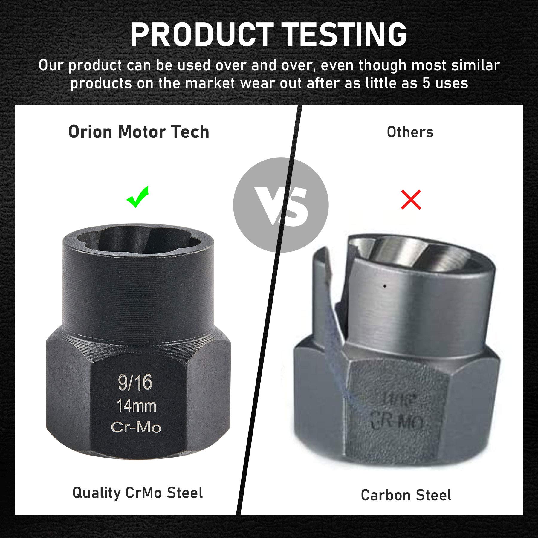 Buy Impact Nut and Bolt Extraction Tool Set, Rusted Damaged Stripped