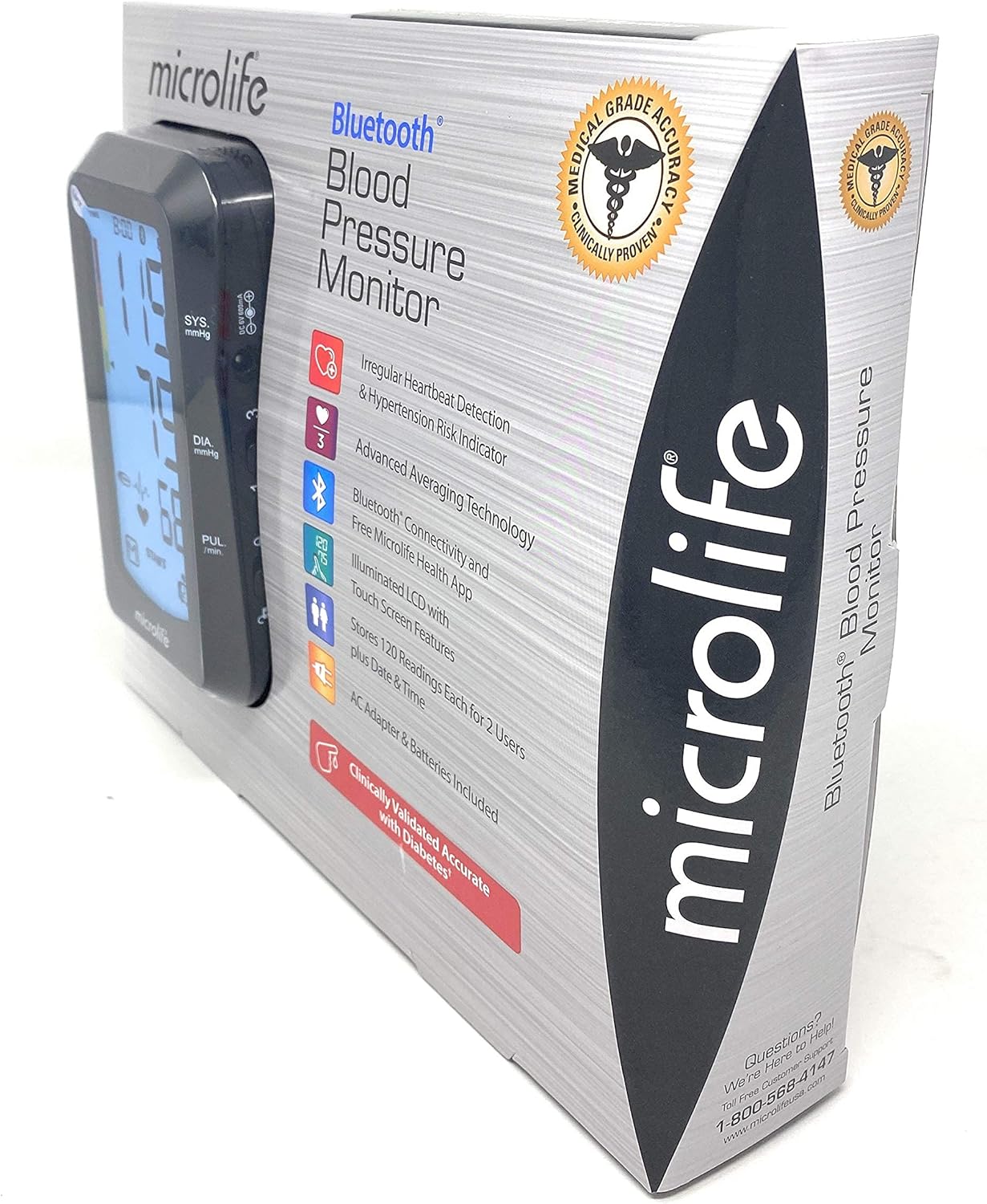 Buy Costco Microlife Bluetooth Upper Arm Blood Pressure Monitor with