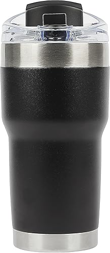 Miniatura 6 de Pelican Hydration Pelican Traveler - Vaso aislado al vacío de 22 onzas, de acero inoxidable, doble pared, con tapa doble, taza de café aislada con