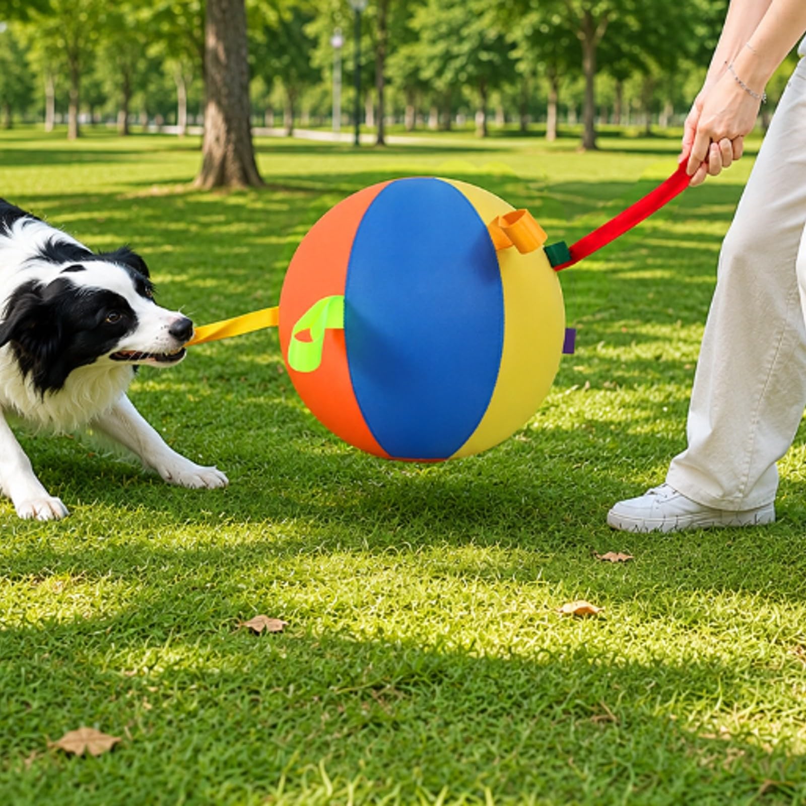 P Gonfiabile per Cani Interattivo , Grande, Diametro 55 Cm , Multicolore