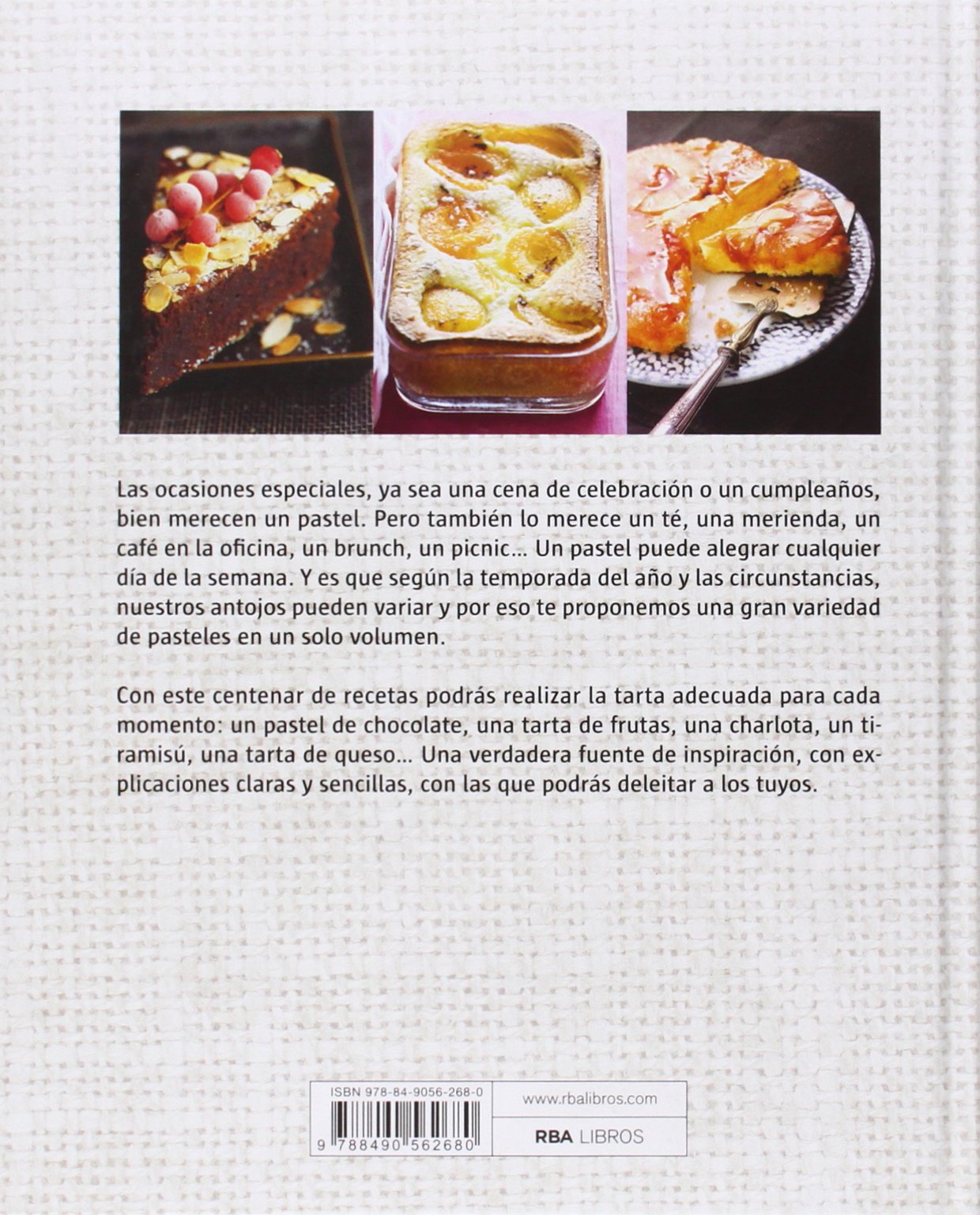 Tartas y bizcochos caseros
