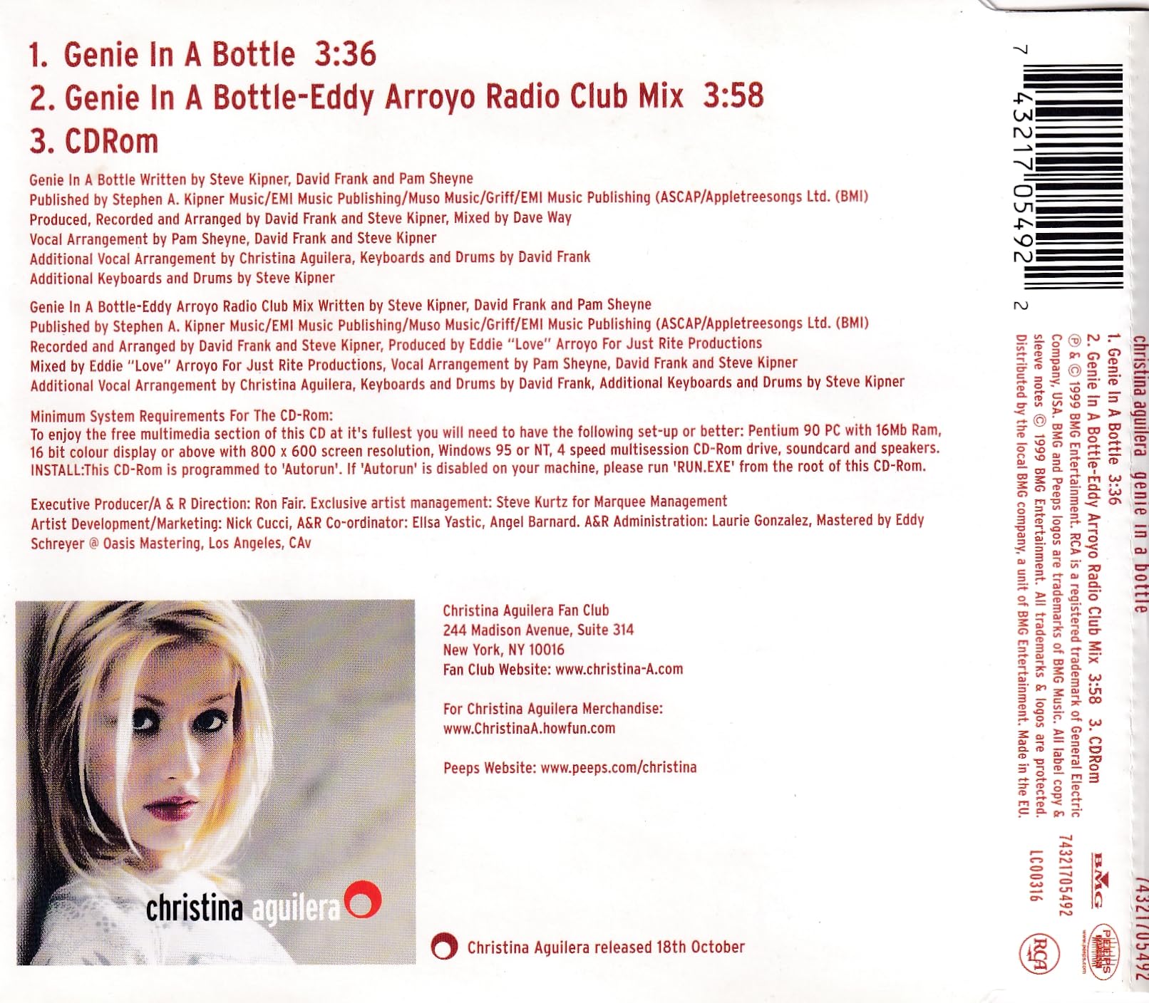 Genie In A Bottle