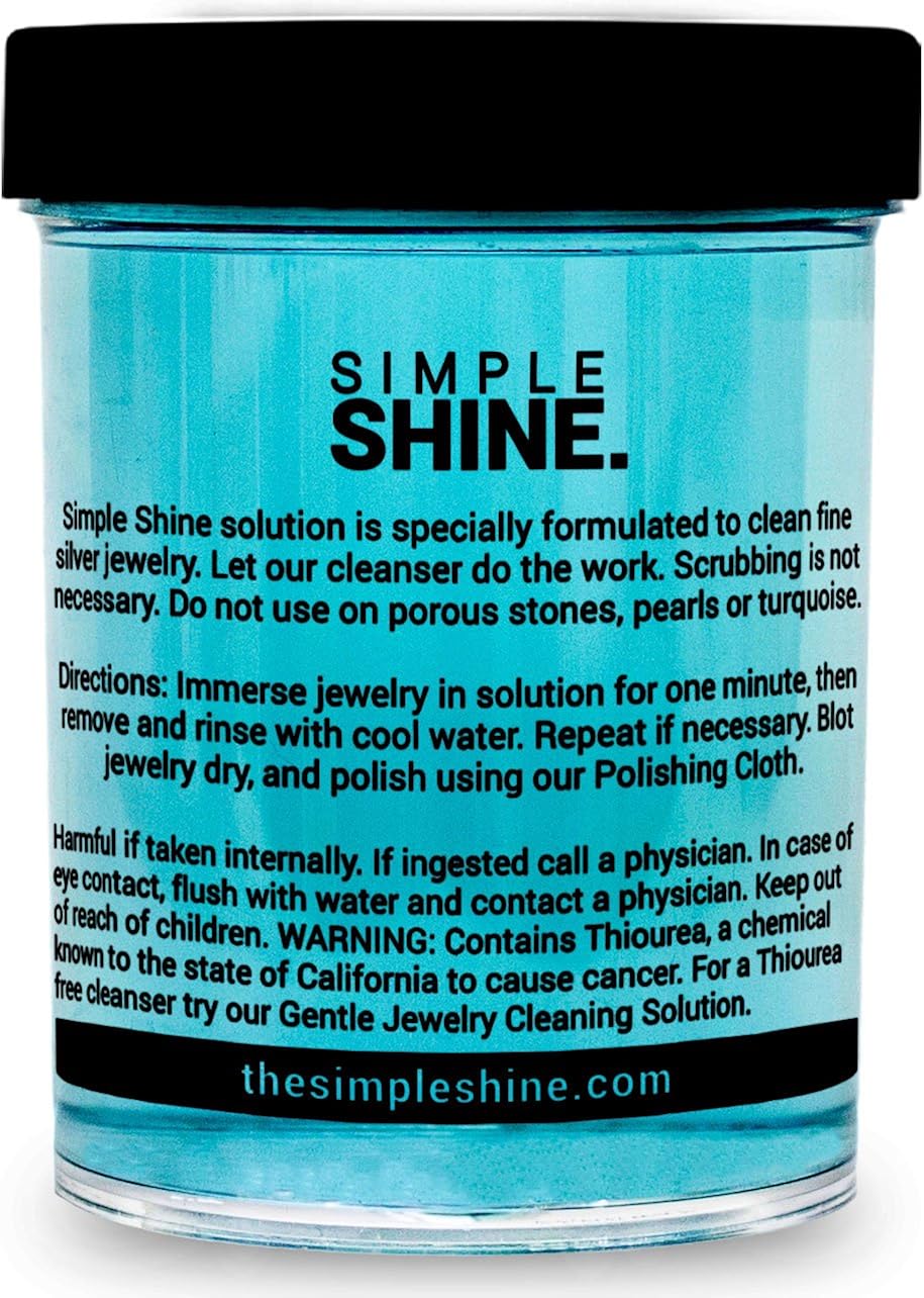 NEW Silver Jewelry Cleaner Solution | Cleaning for Sterling Jewelry, Coins, Silverware and More: Clothing, Shoes & Jewelry