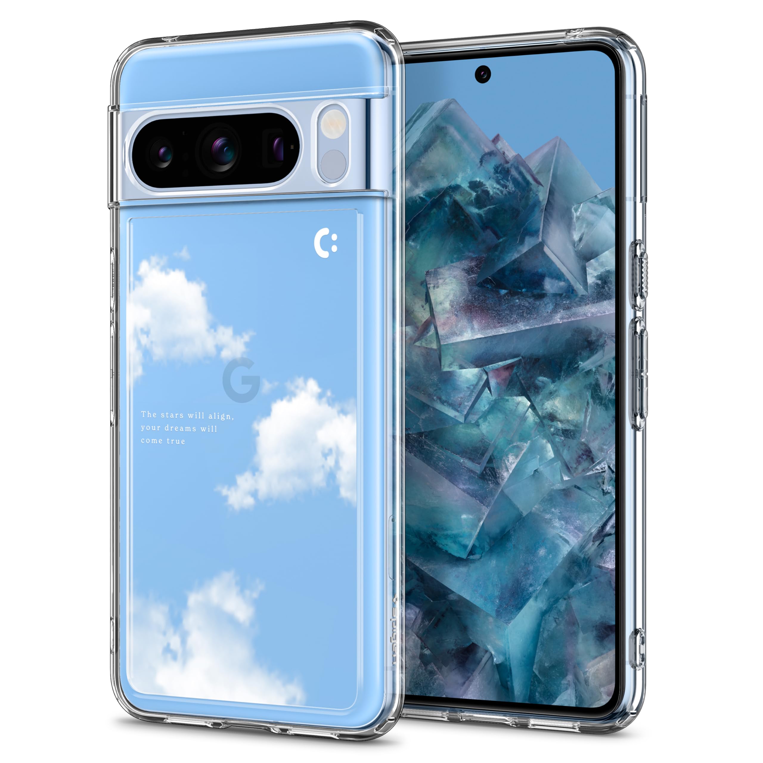 Amazon.co.jp: Spigen コラボレーション Pixel 8 pro ケース クリア 