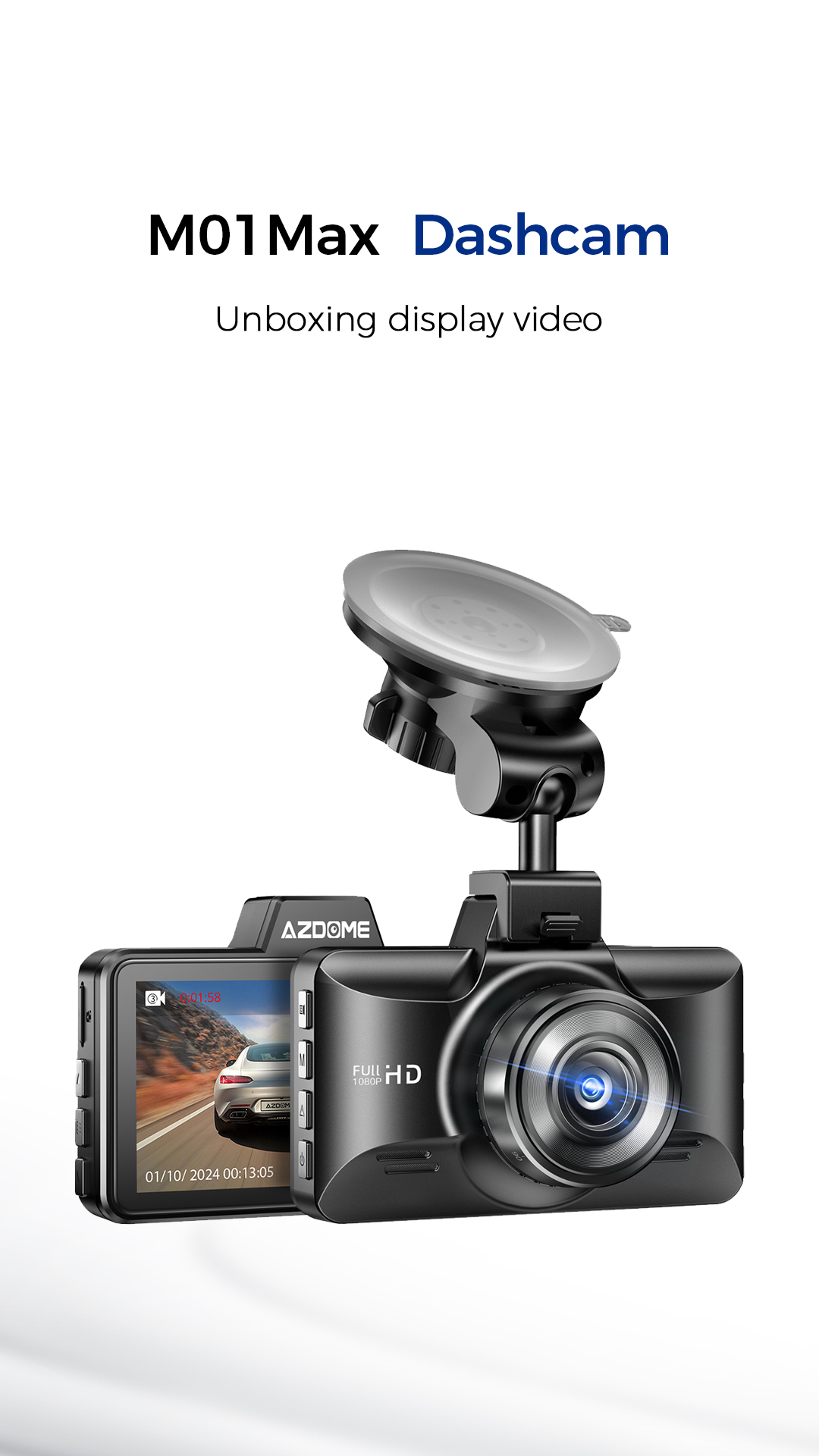 Amazon.com: AZDOME 4K HDR Dash Cam with No-Light Full-Color Night