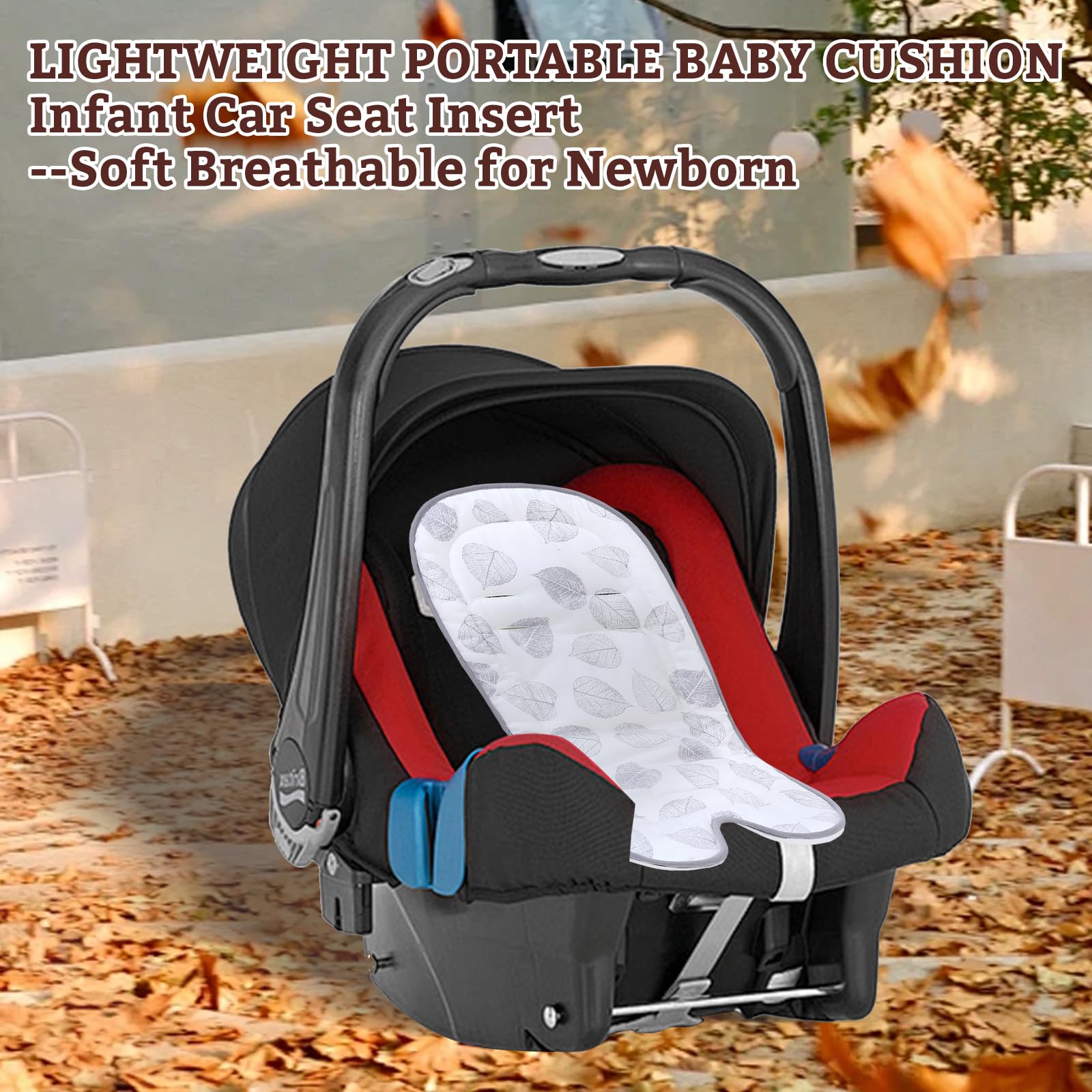 Copriseduta Passeggino Universale LAT - Doppia Faccia Cotone 78x34cm Per Neonati - Foto 3