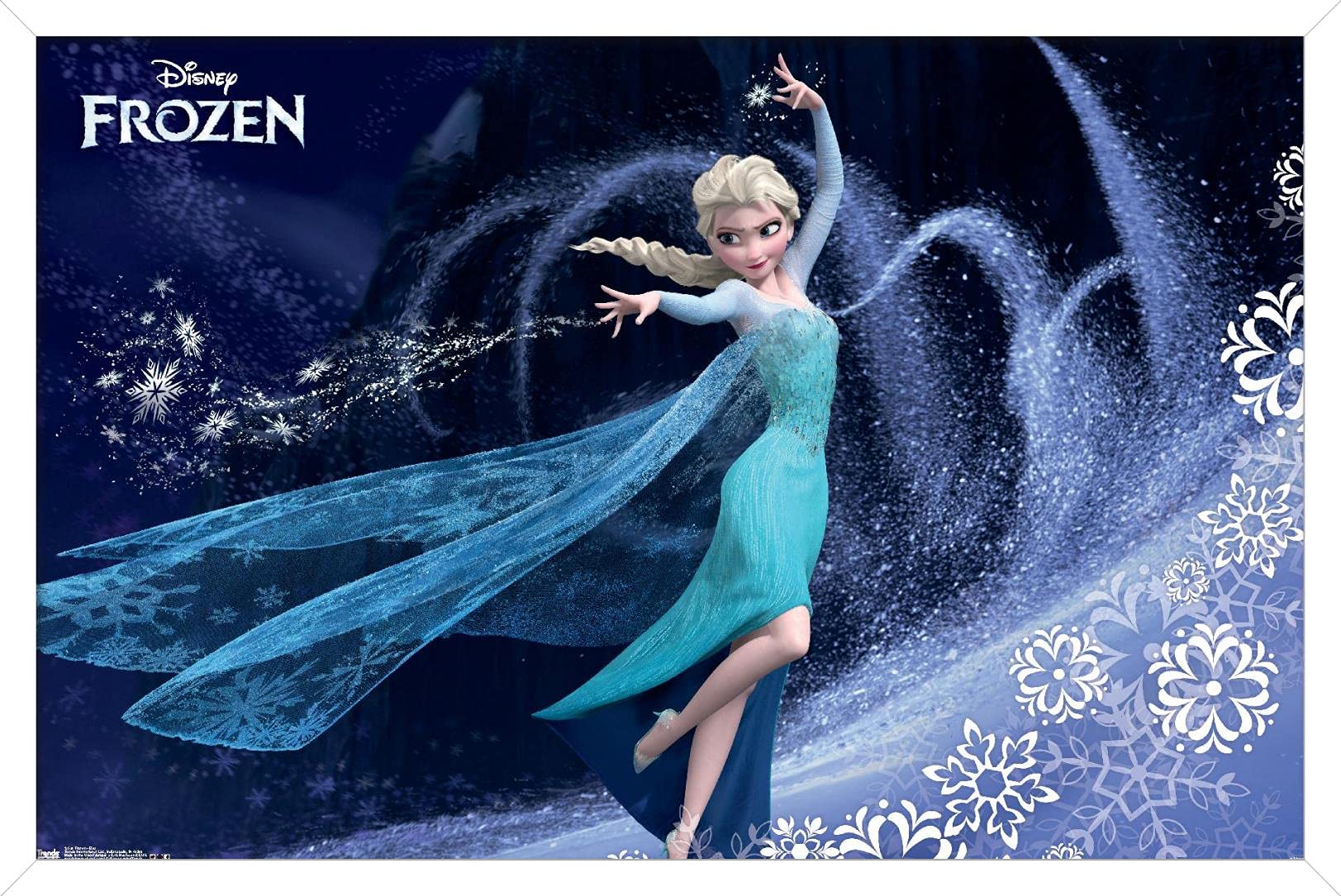 Amazon.com: Trends International Disney Frozen - Elsa Wall Poster