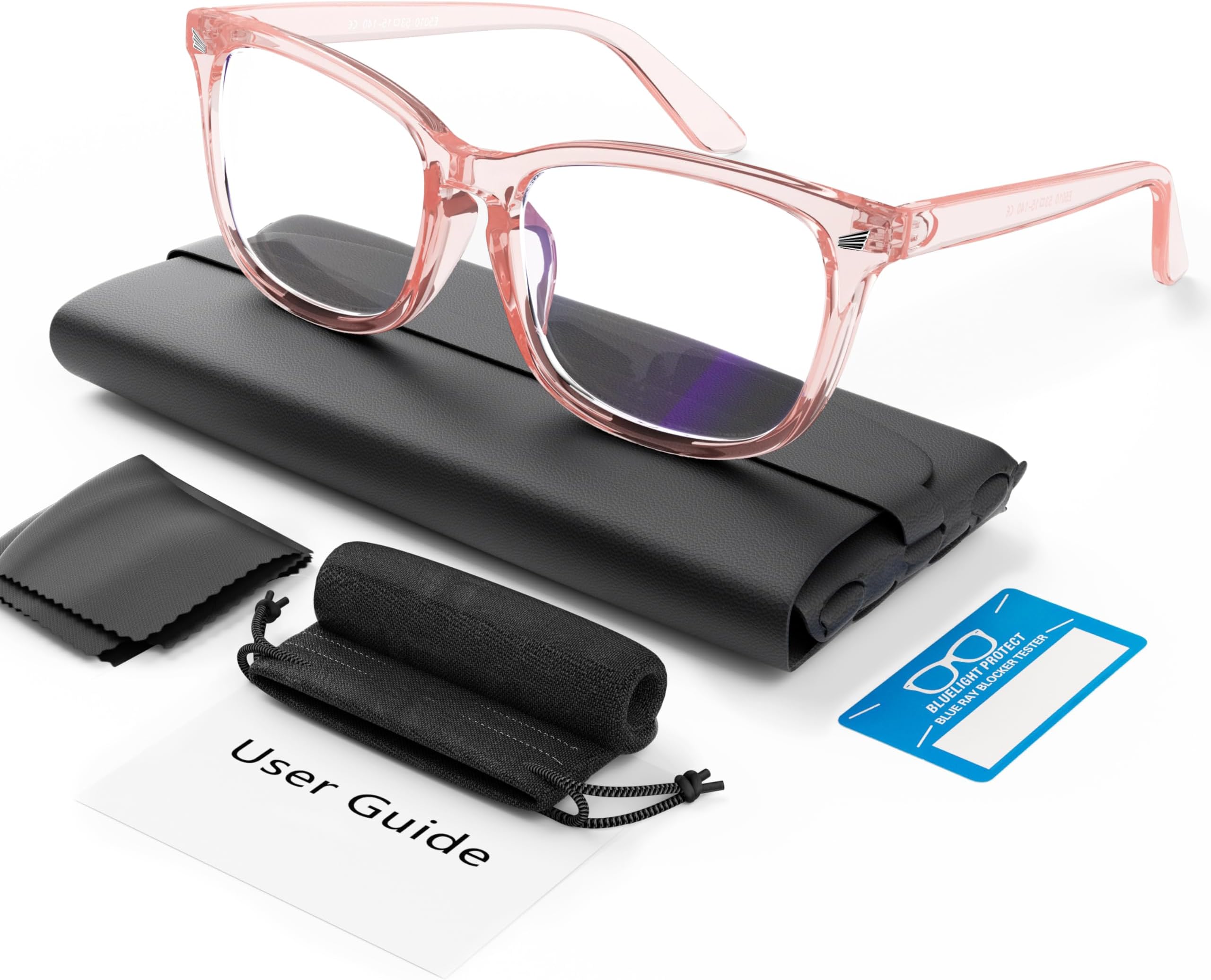 COOLOO Blue Light Blocking Glasses, Gaming Computer Glasses Anti Glare Headache Eyes Strain Glasses with Blue Light Filter, Super Light Weight Fashion
