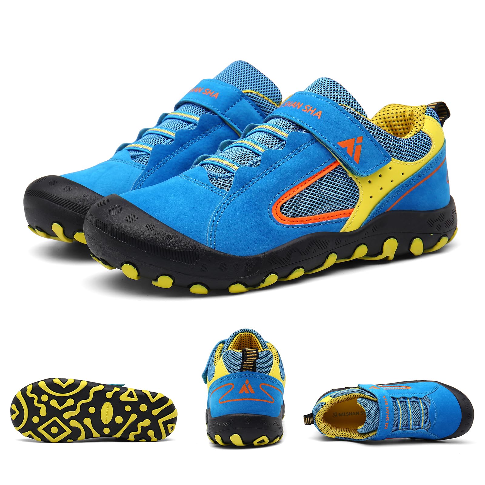 Mishansha Unisex Ligero Zapatillas de Deporte para Niños Niñas Sneakers Transpirable Cómodos Zapatos Casuales Tallas 24-38 EU — view 7
