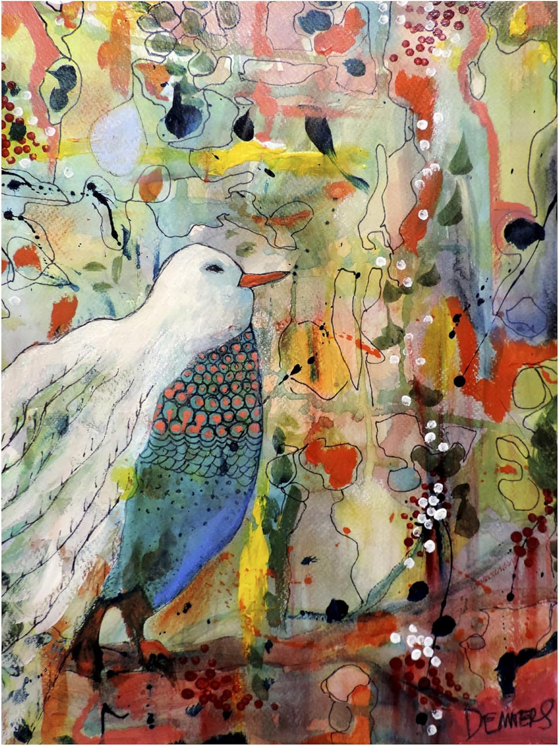 Canvas Wall Art - Sylvie Demers 'Vers Toi' Wall Art for Living Room, Bedroom, or Office Décor by Trademark Fine Art