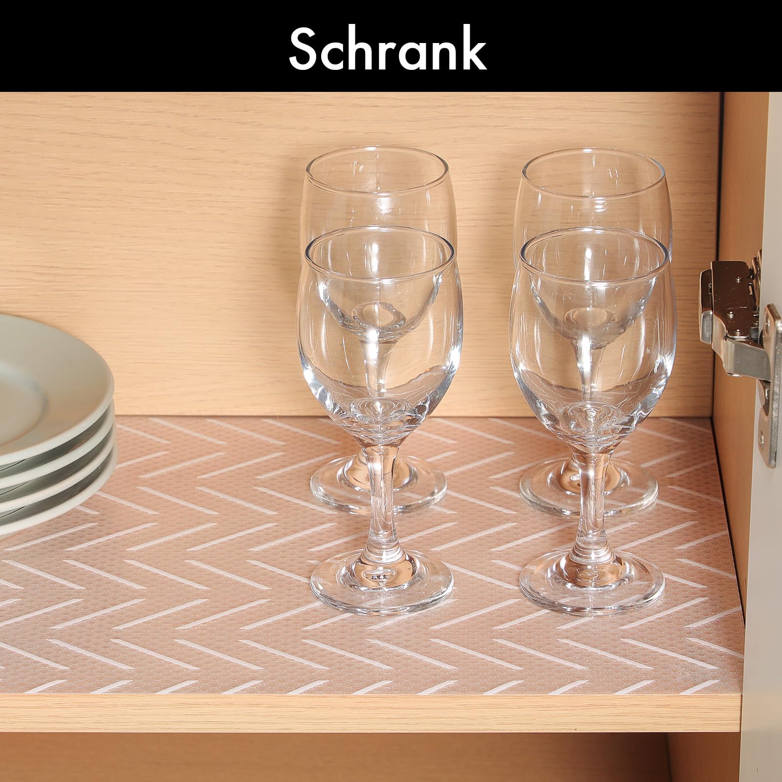 Schubladenmatte Nicht Klebende Antirutschmatte Schubladen-Eva Wasserdichtem Antirutschmatte Küche-Zuschneidbar Abwaschbar Schubladeneinlage-Schutzmatte Schrank für Regale,Kühlschrank(44x900cm)