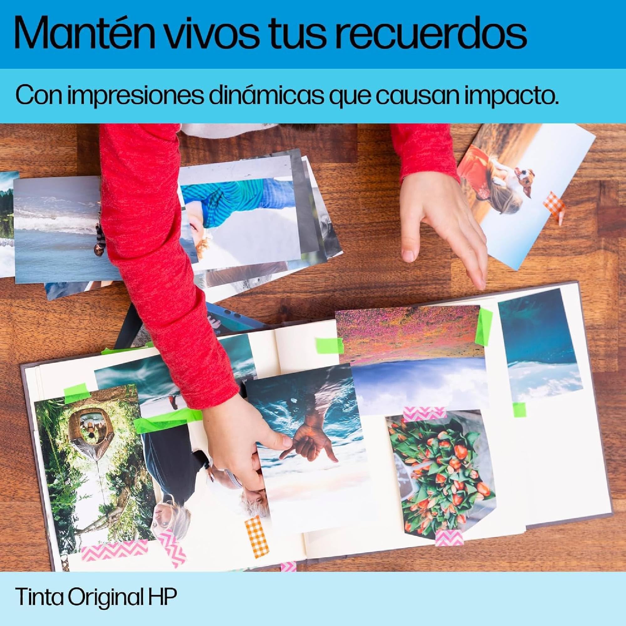 HP 934 Negro, Cian, Magenta, Amarillo, Pack de 4 Cartuchos Tinta Originales | Compatible con OfficeJet 6820, OfficeJet Pro 6230 y 6830, 400 páginas (6ZC72AE)