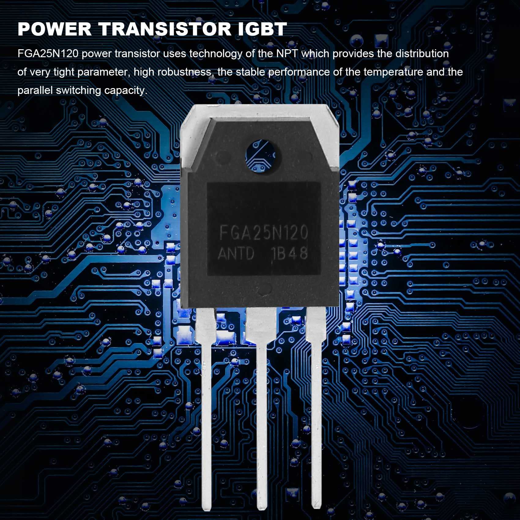 IGBT Transistor de puissance FGA25N120 1200 V 313 W