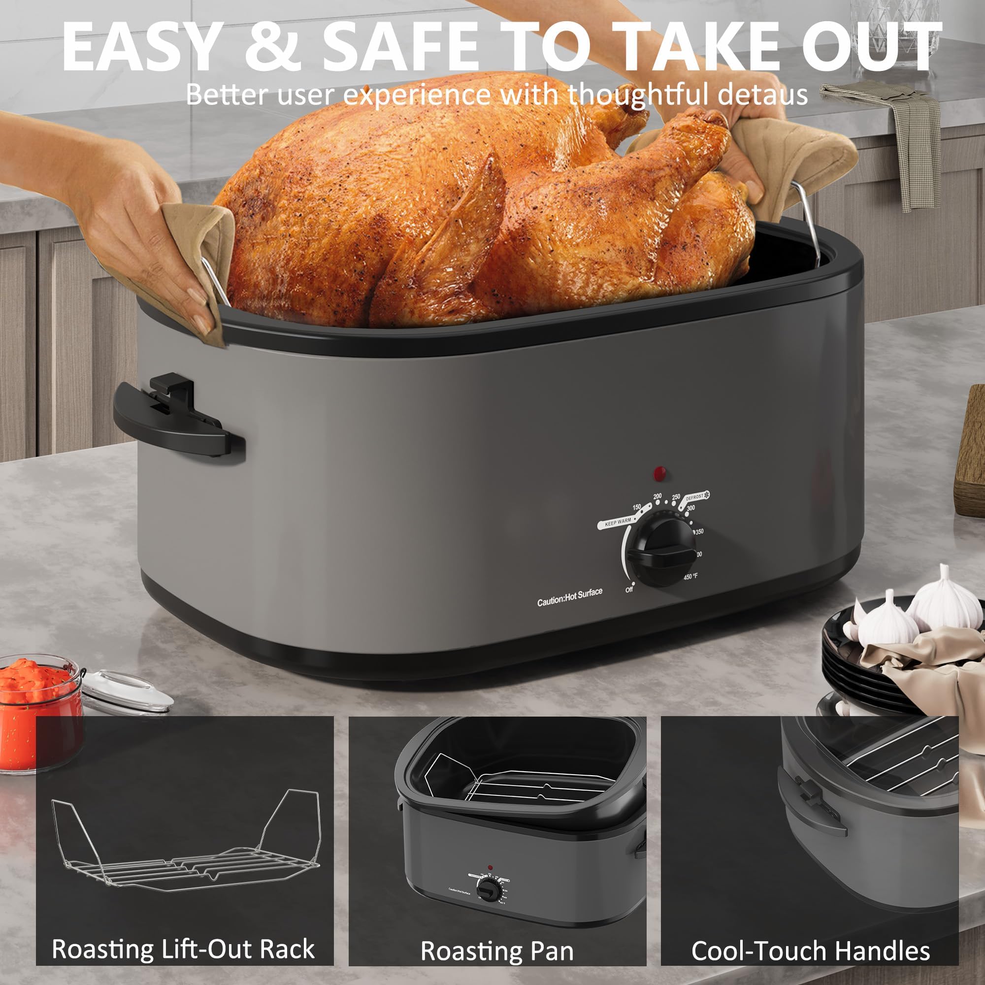 Lid Foley Roasting Pan 9x13 Pan Stainless Steel Baking Dish With