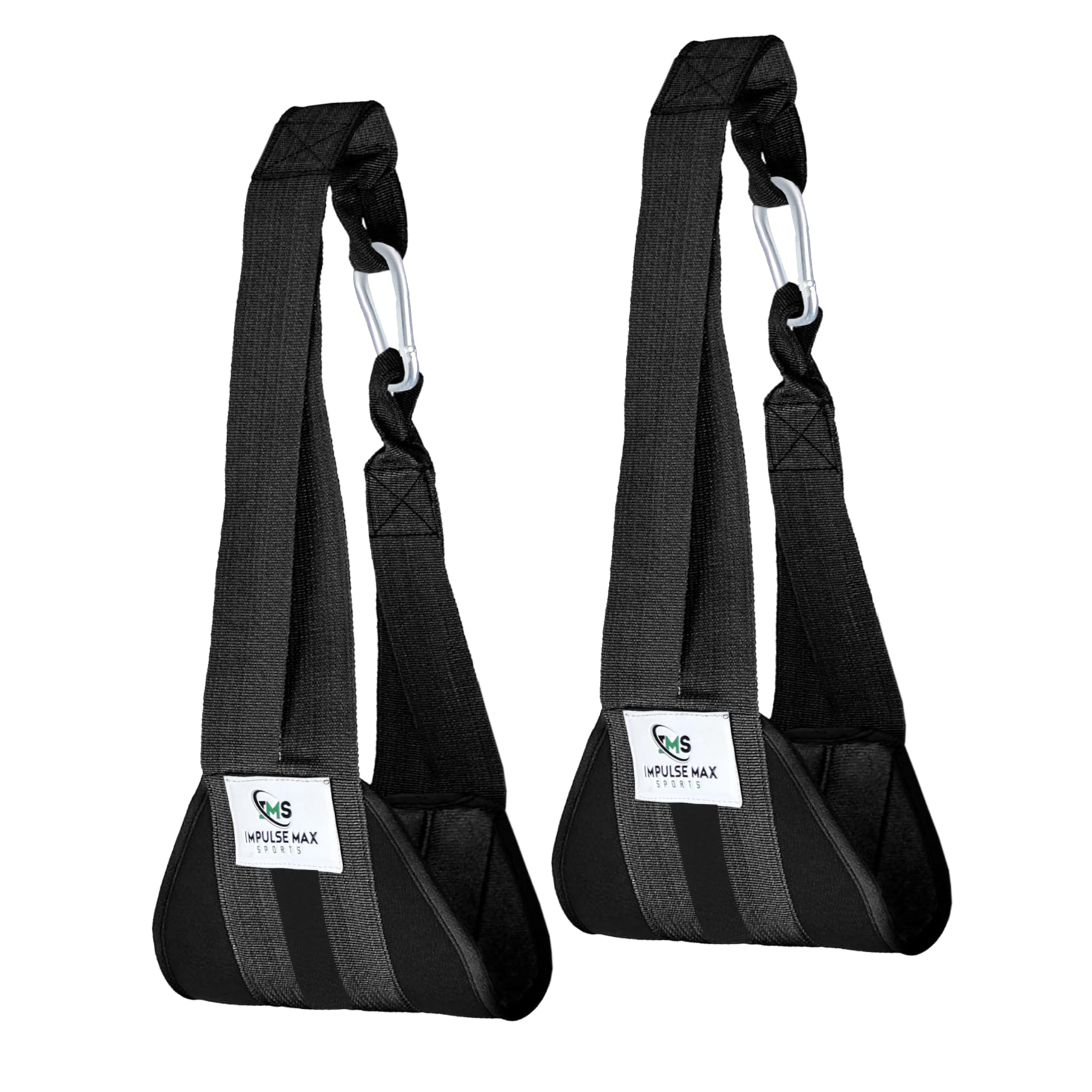 Ultimate AB Straps for Pull-Up Bar | Durable Nylon Leg Raise for Core Strength & Six-Pack Abs Training | Ideal for Men & Women (Pair)