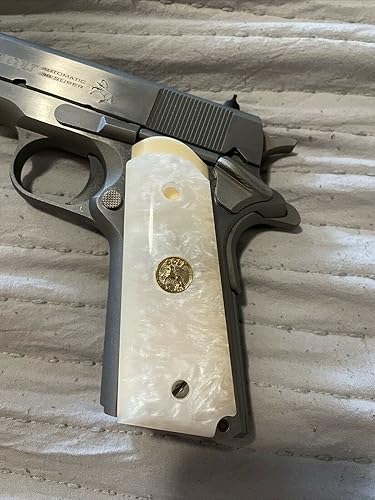 Miniatura 3 de Ajax Custom Grips - Colt Factory Medallones Oro